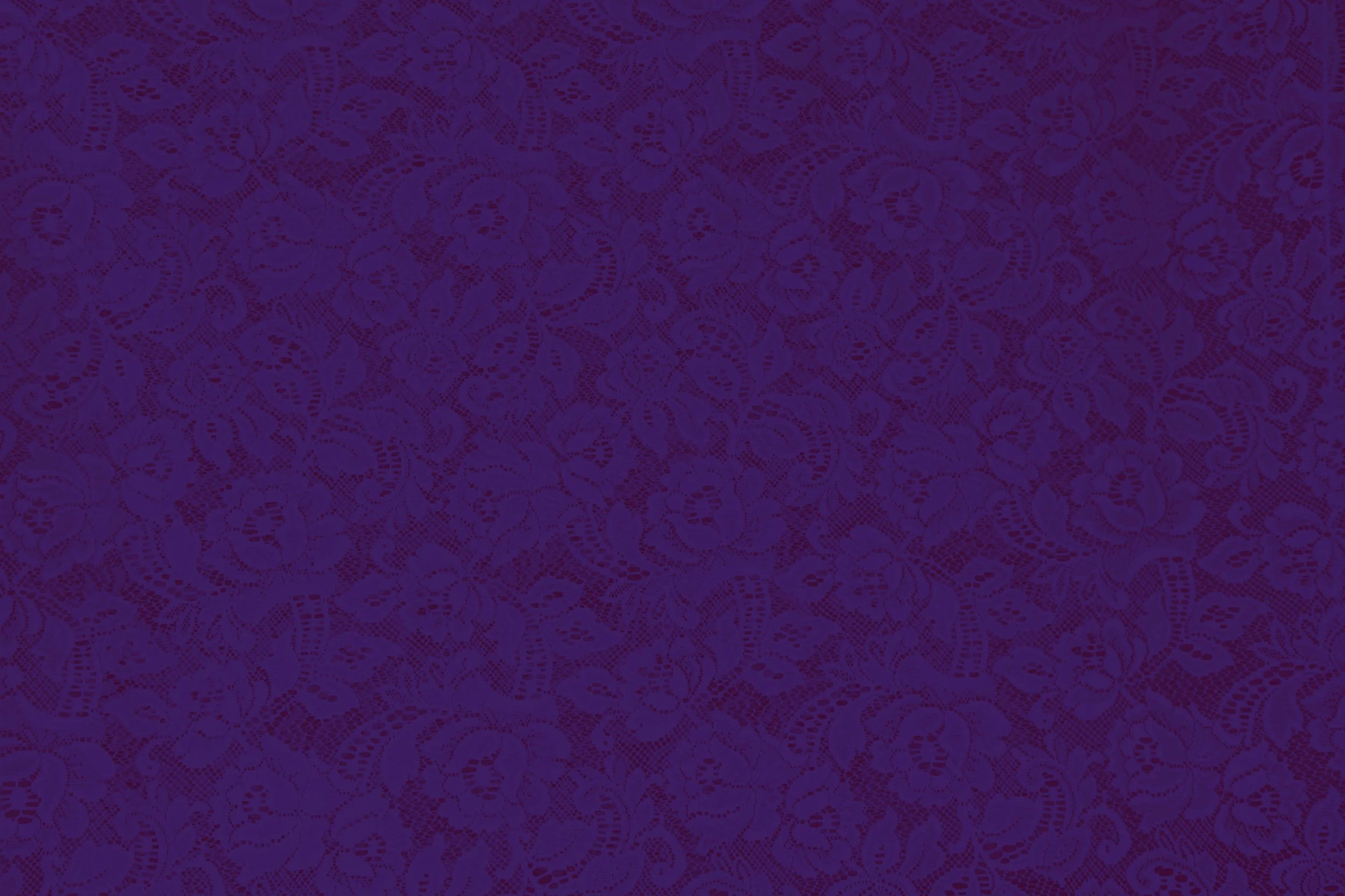 Vintage style floral lace design in purple