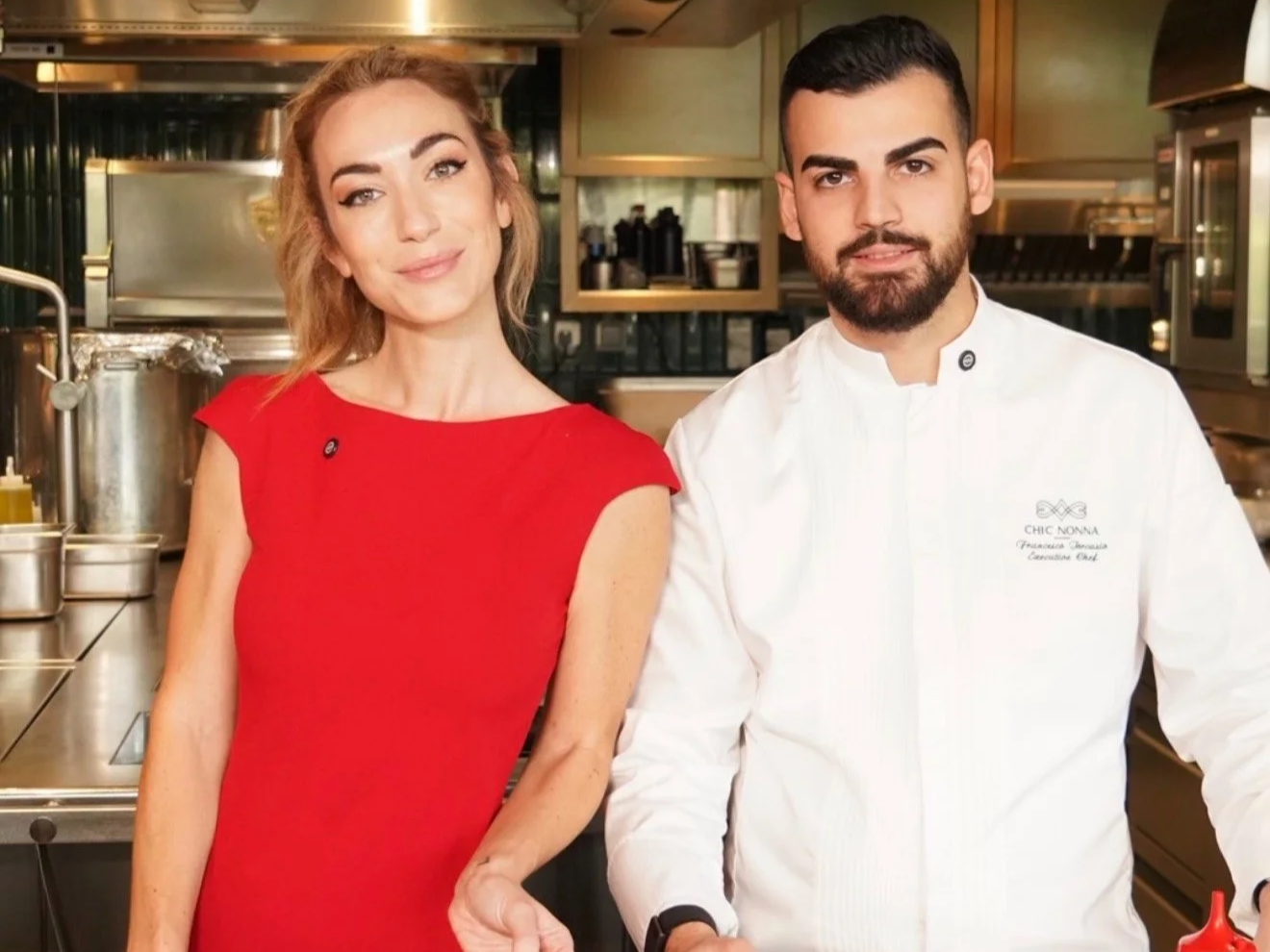 Chef Francesco Torcasio at Chic Nonna Dubai