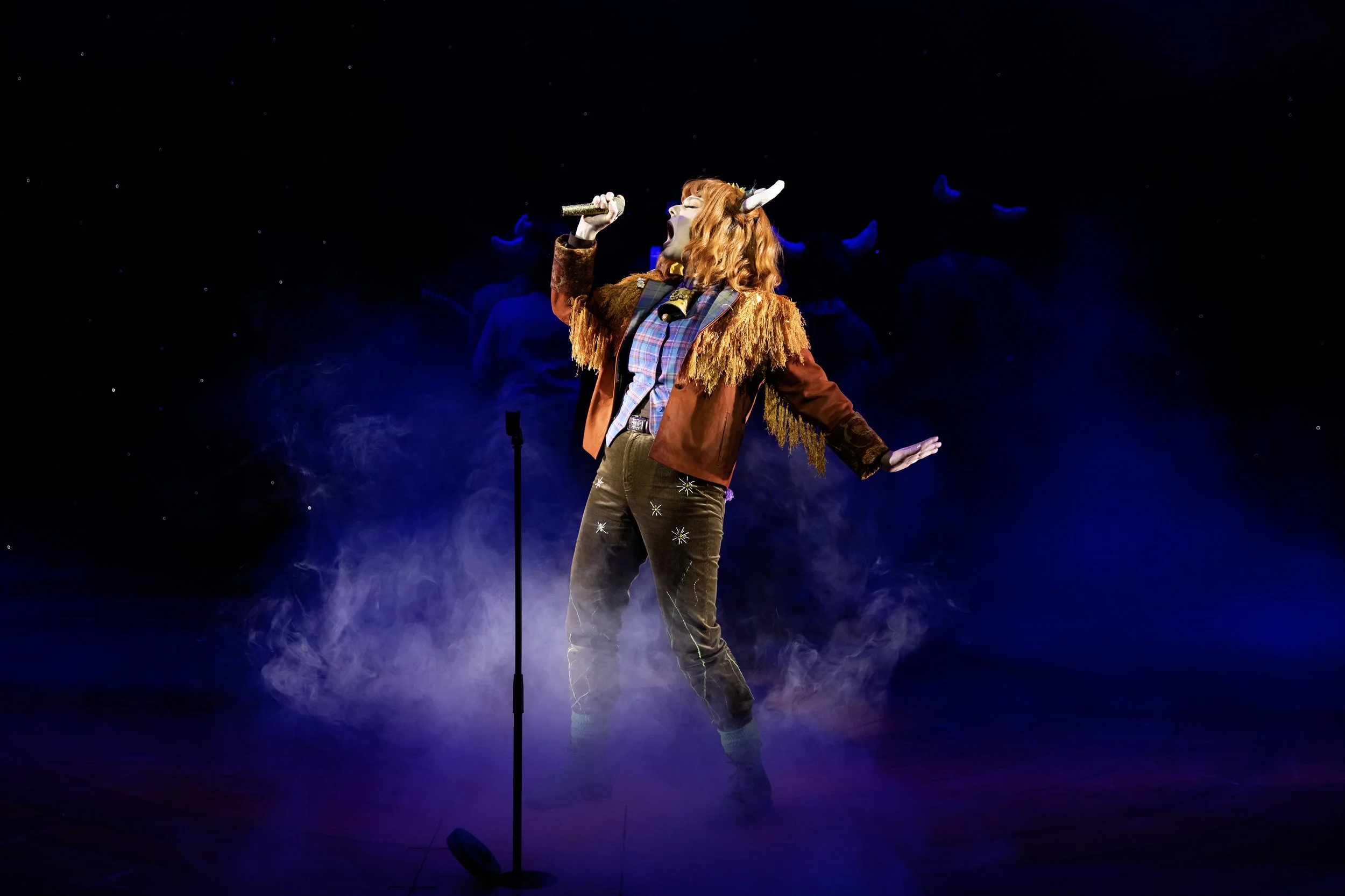 Suzie McAdam as Caroline the Cow in Jack & The Beanstalk: A New Moooosical