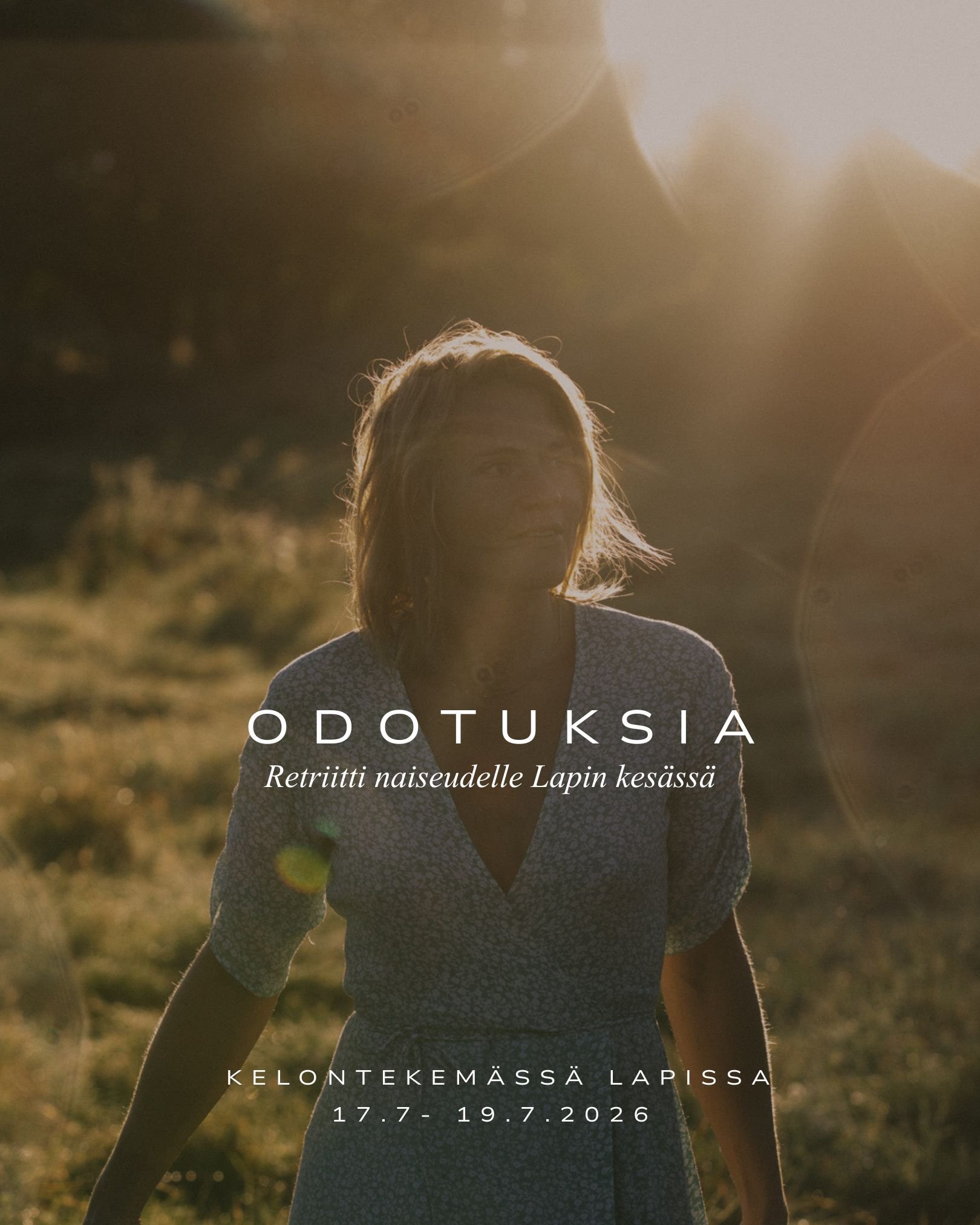 Odotuksia Retriitti naiseudelle Lapin kesässä