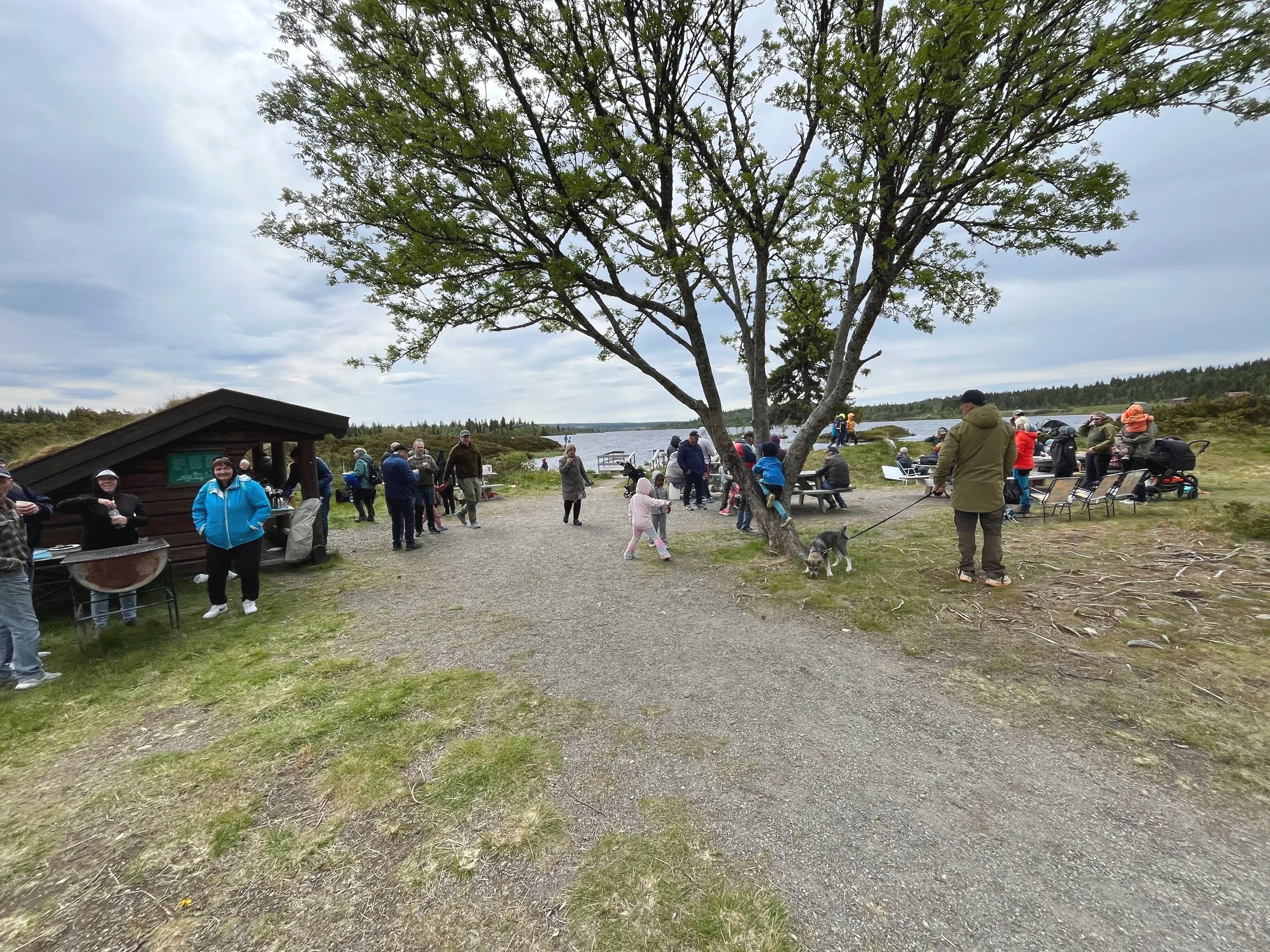  22. juni. Fiskedag ved Våsjøen. 