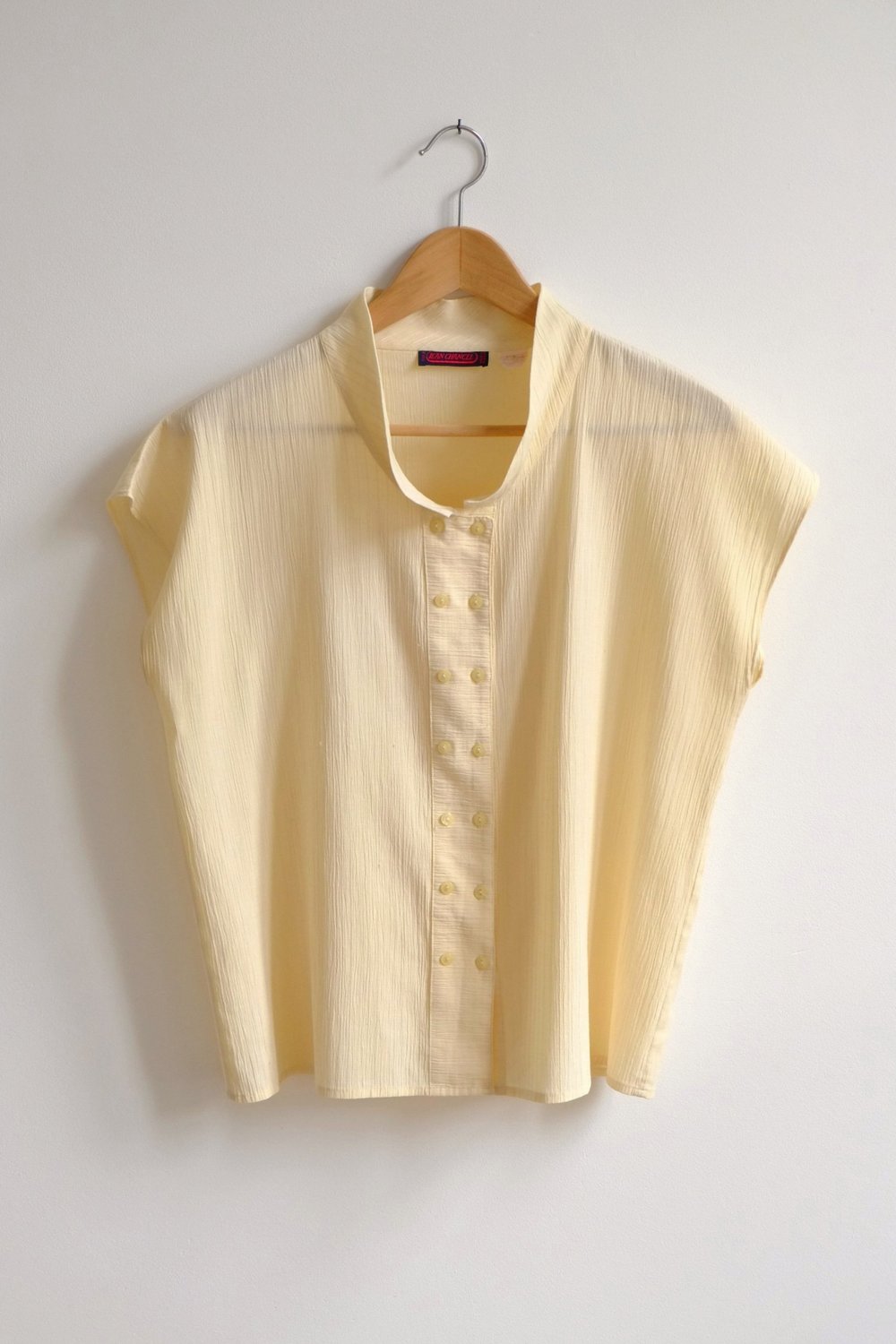 Chemise Femme Vintage Jean Chancel En Jean - Taille M - Occasion Très Bon état