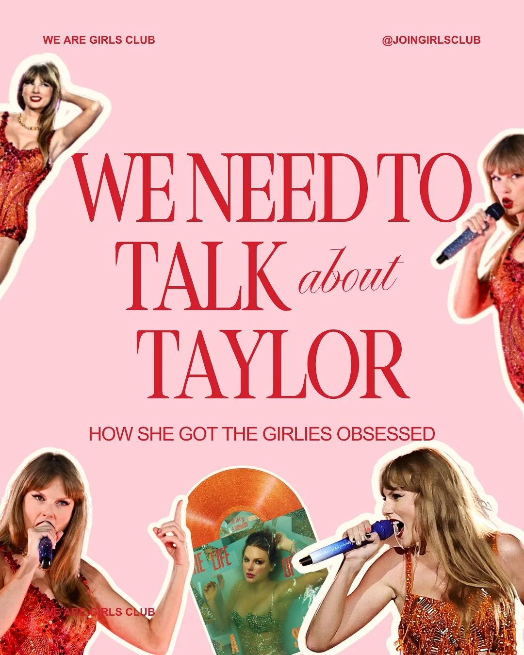 Our fave unproblematic cult leader 🧡

Ok few very important questions for you:

1. Are you a swiftie? 
2. What&rsquo;s your fave song?
3. What era are you in rn?! 

There&rsquo;s so much you can learn (and apply in your own brand) from Taylor Swift 
