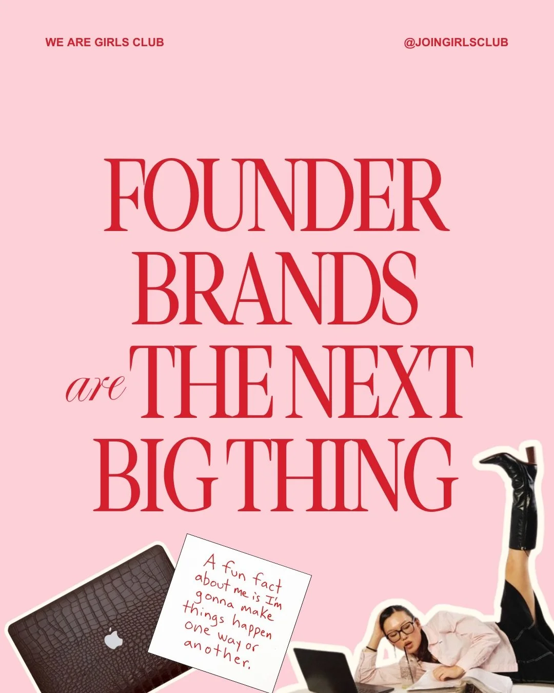 Obvs there are many, many ways to build a successful business and get traction but if you&rsquo;re feeling the pull to get yourself out there&hellip;I say, what have you got to lose?!

If you feel so inclined to build a founder-led or founder-adjacen