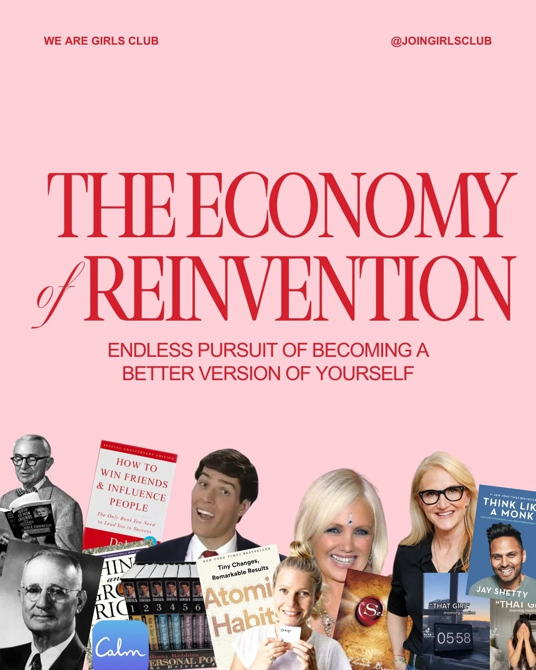 Rebrand, reinvent, lock-in and repeat ❤️

I saw one of my fave minds on the internet @carmscrolls talk about the trends of personal (re)brands couple of weeks back and it got me thinking about our constant desire for reinvention and how did the pursu