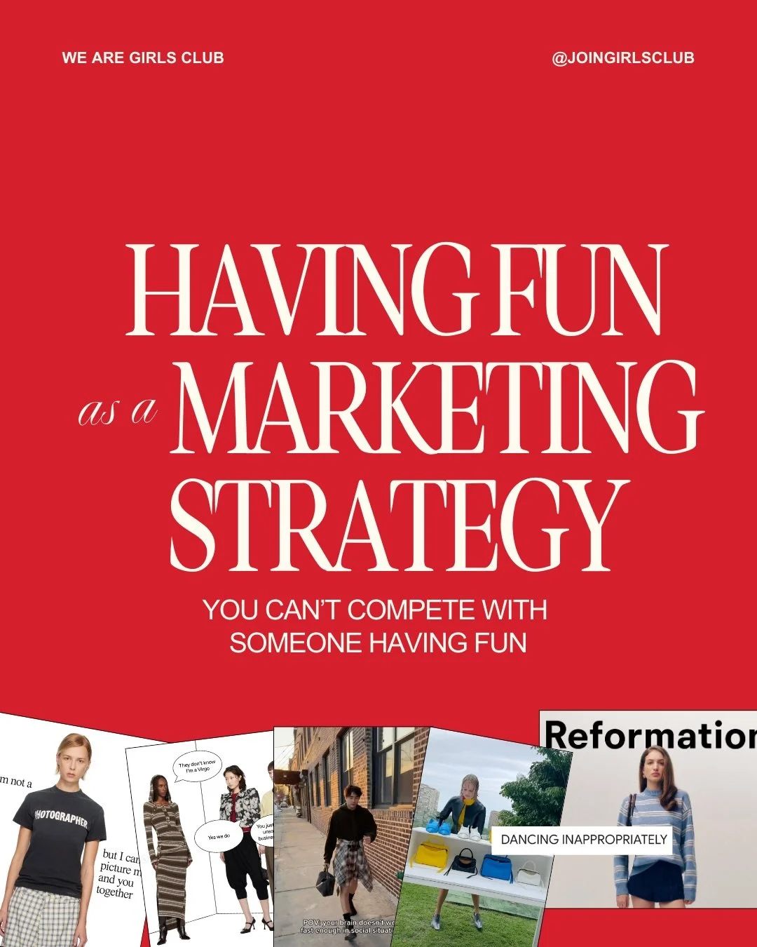 There&rsquo;s a reason why memes and fun videos stand the test of time (and algorithms).

Go have some fun with your content 😉 who are your fave brands that make you laugh?