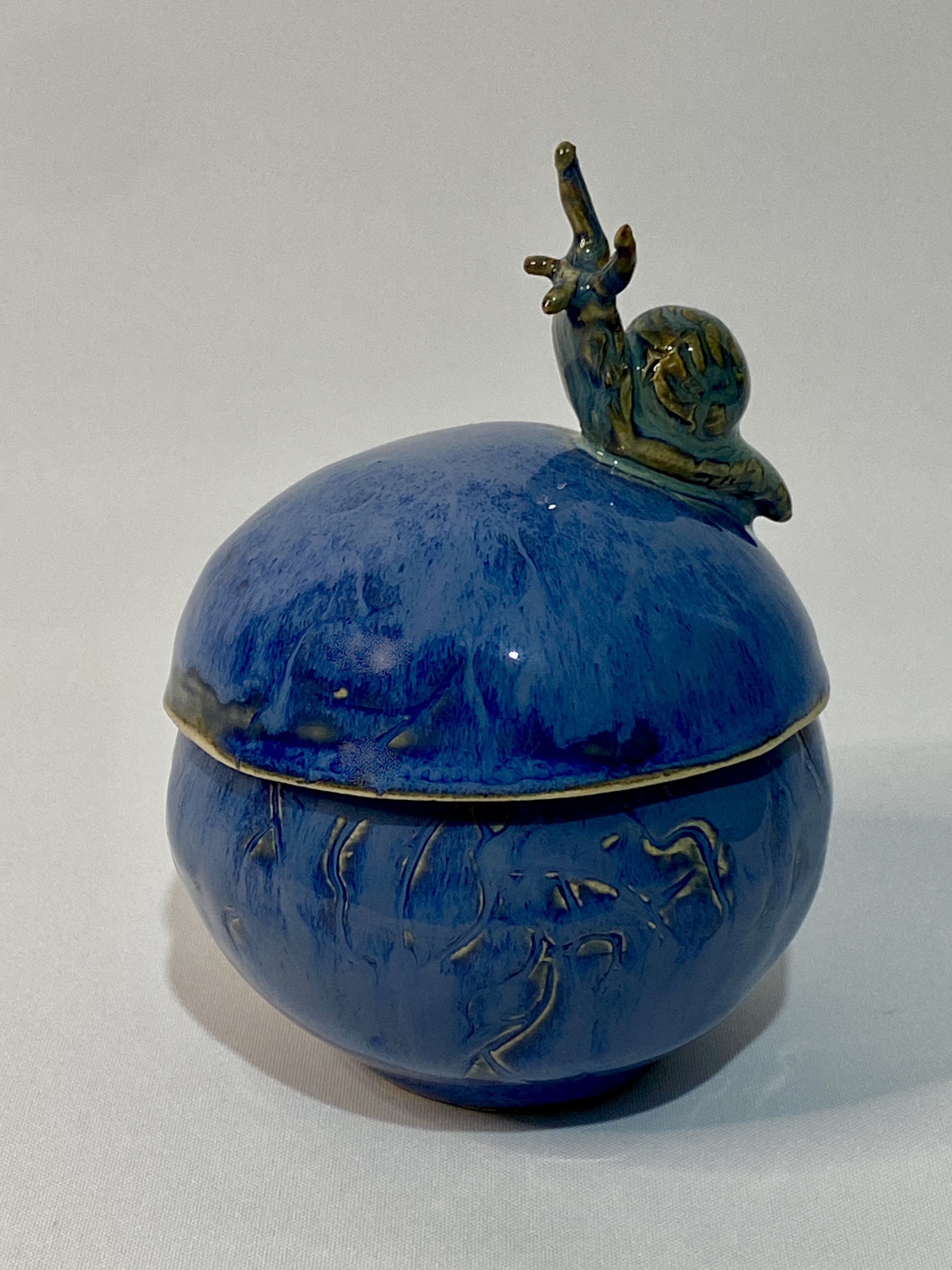 Handmade Snail Ceramic Jar