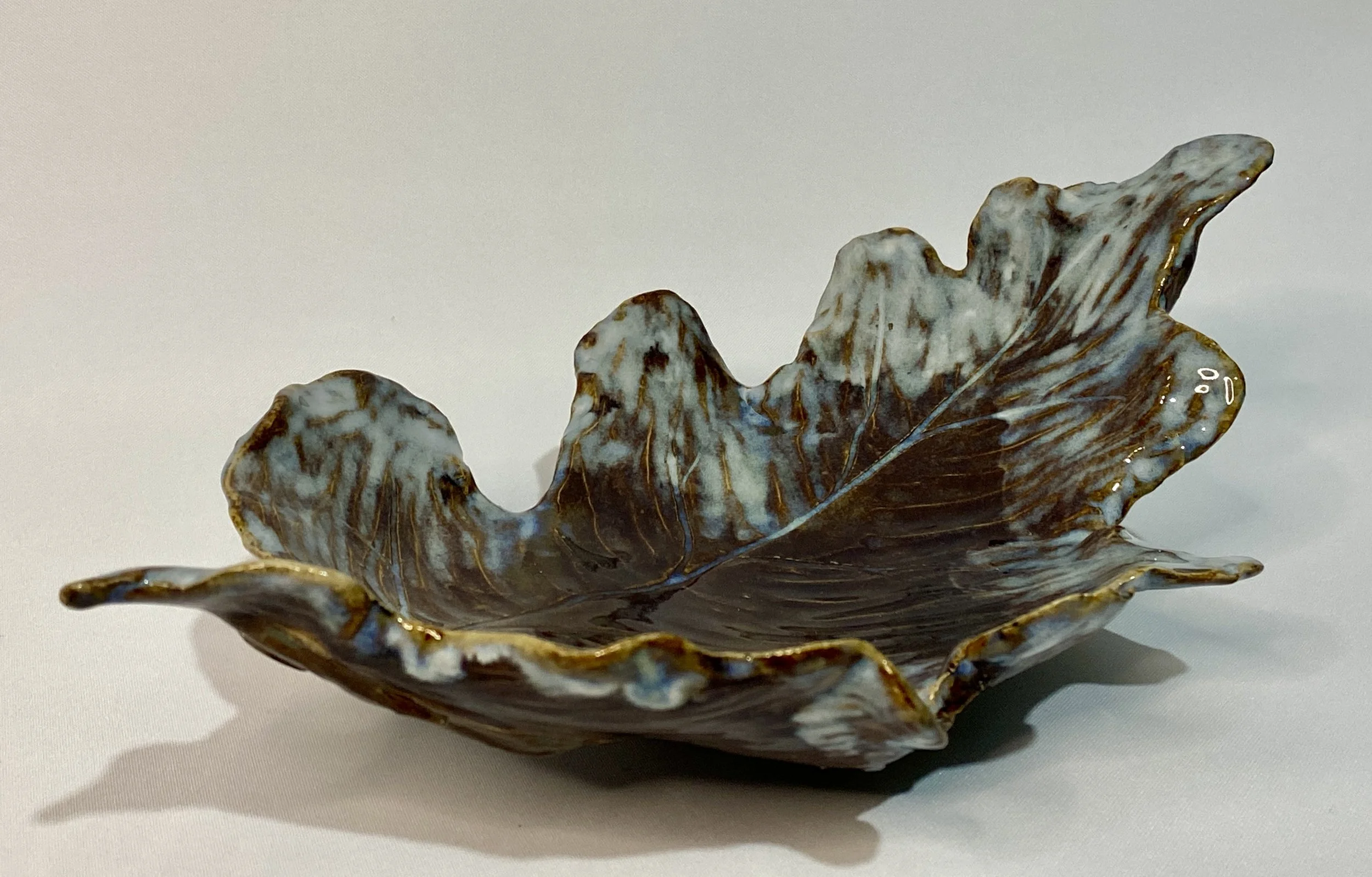 Handmade Ceramic Leaf Dish