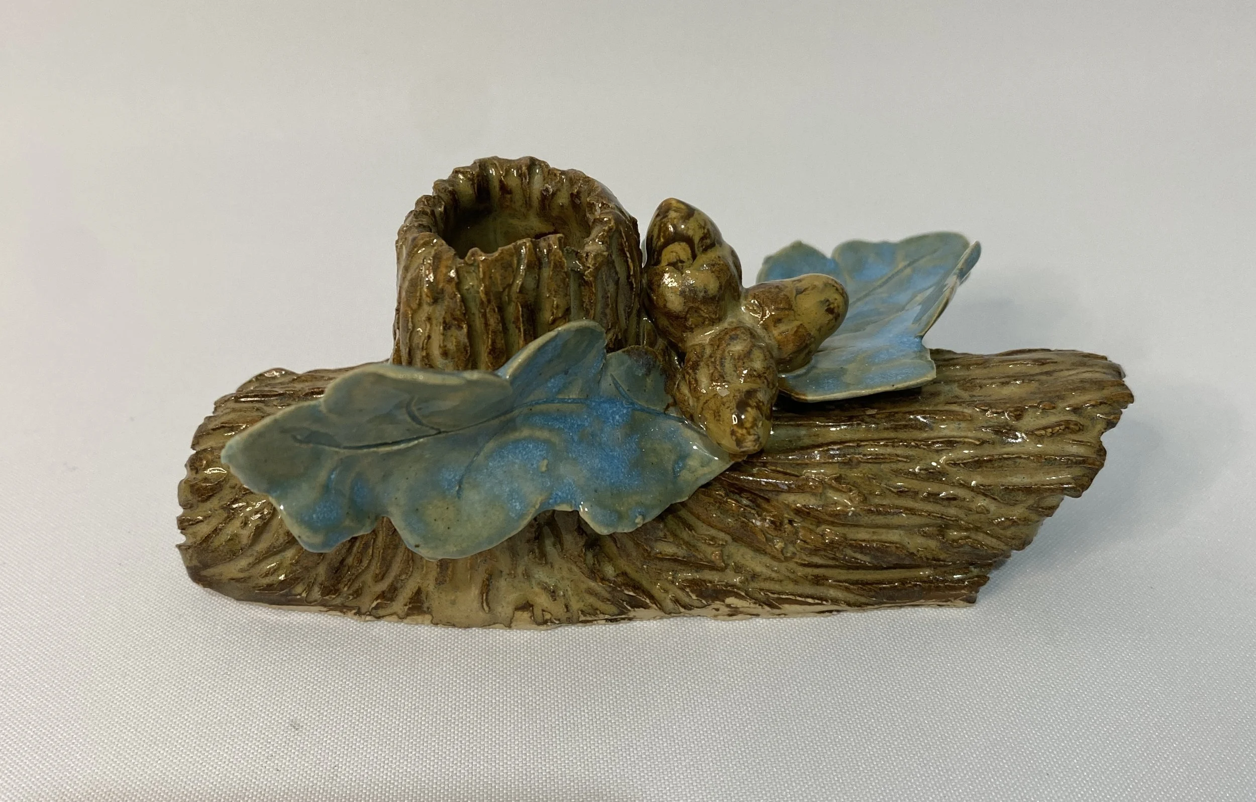 AmandaJuliet oak leaf branch candlestick.jpeg