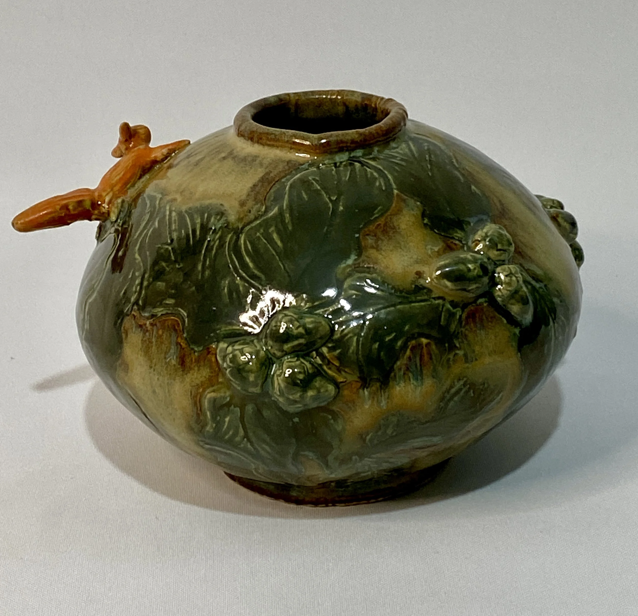Amanda Juliet red squirrel oak leaf vessel.jpeg