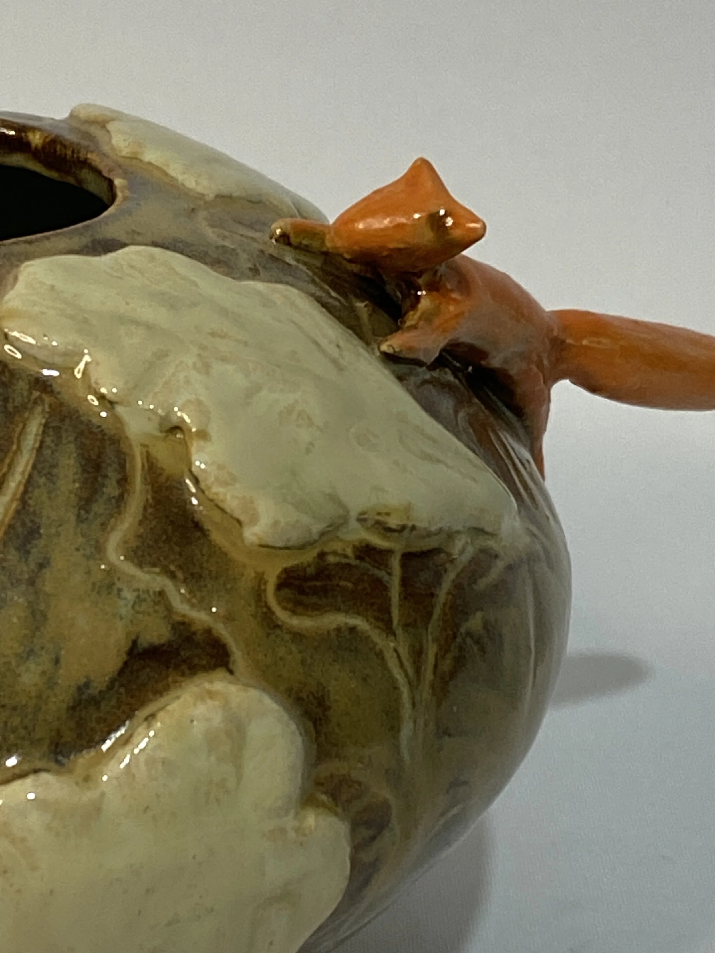 AmandaJuliet red squirrel oak leaf vessel.jpeg