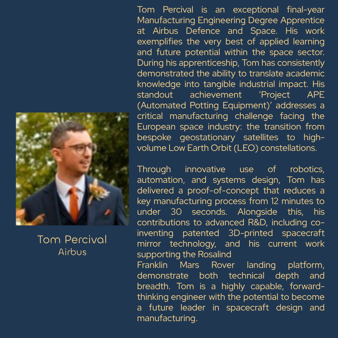 Shortlisted for: The Seren Award for Unsung Hero of the Year - Apprentice