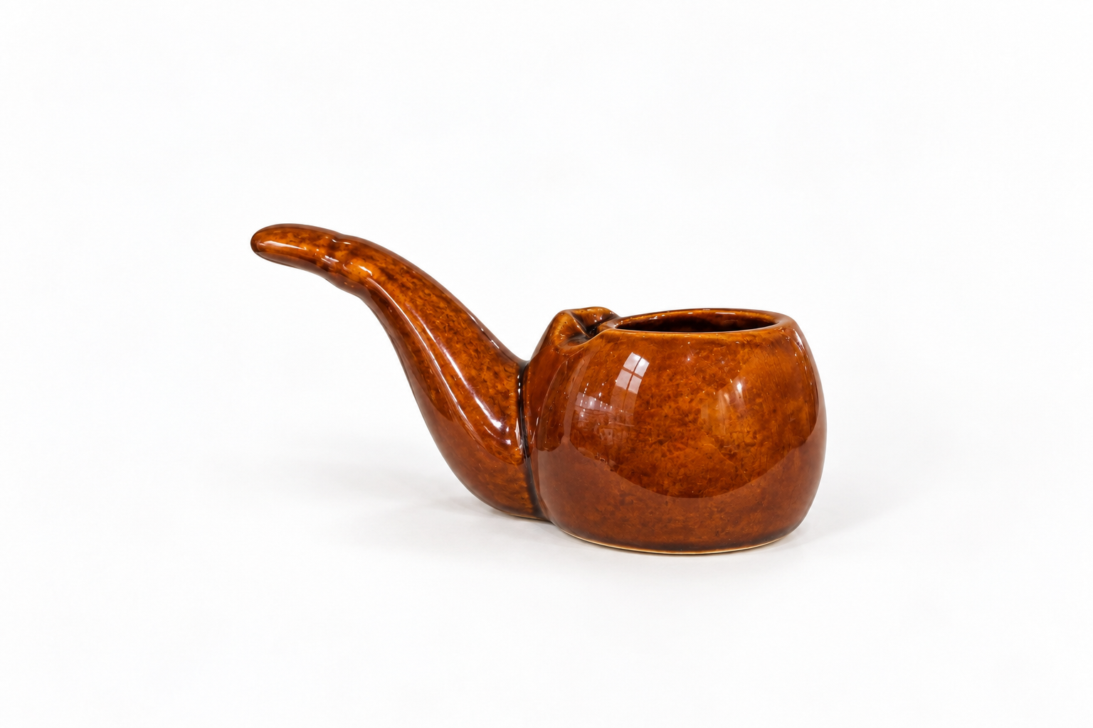 Vintage Ceramic Pipe Ashtray