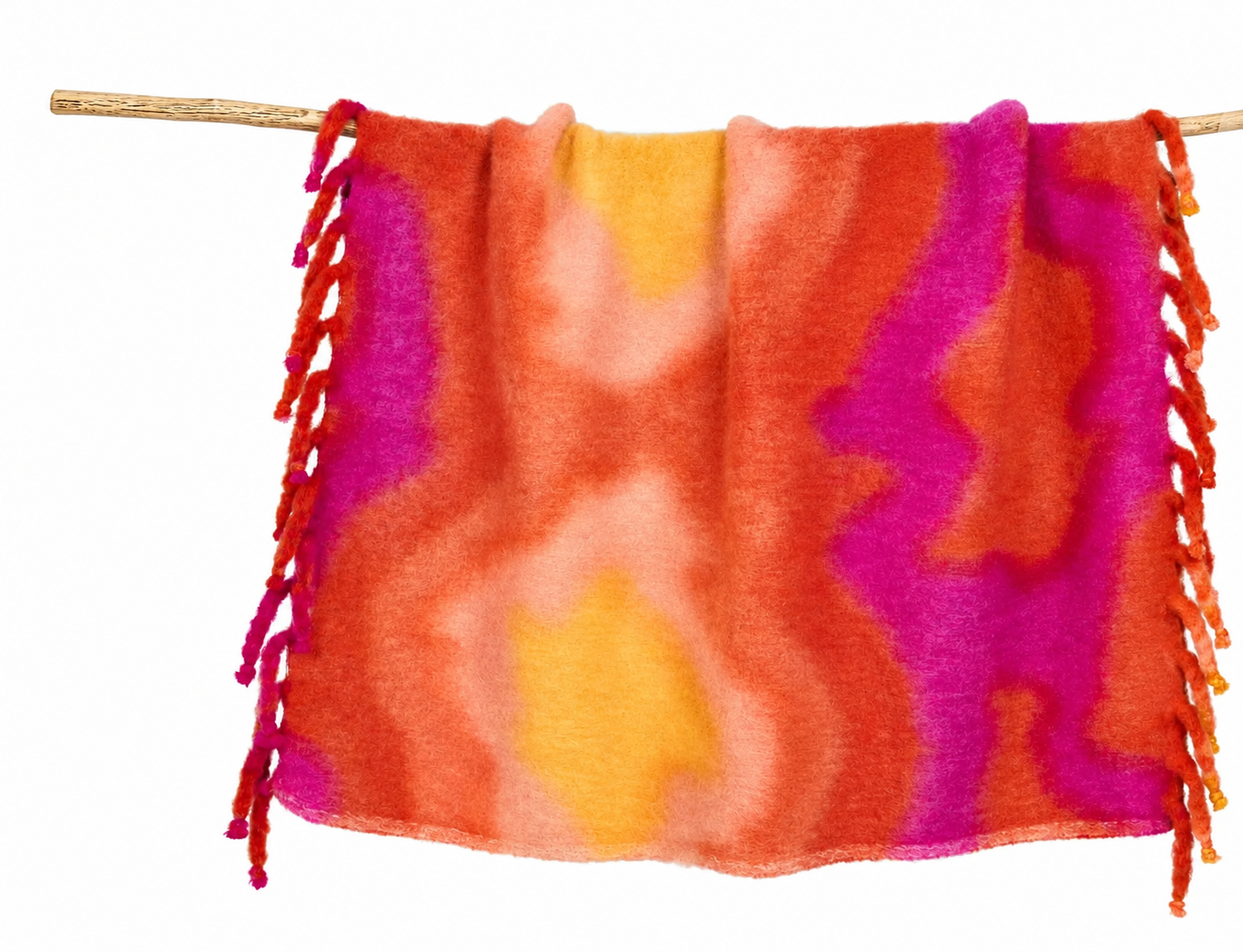 MOHAIR THROW