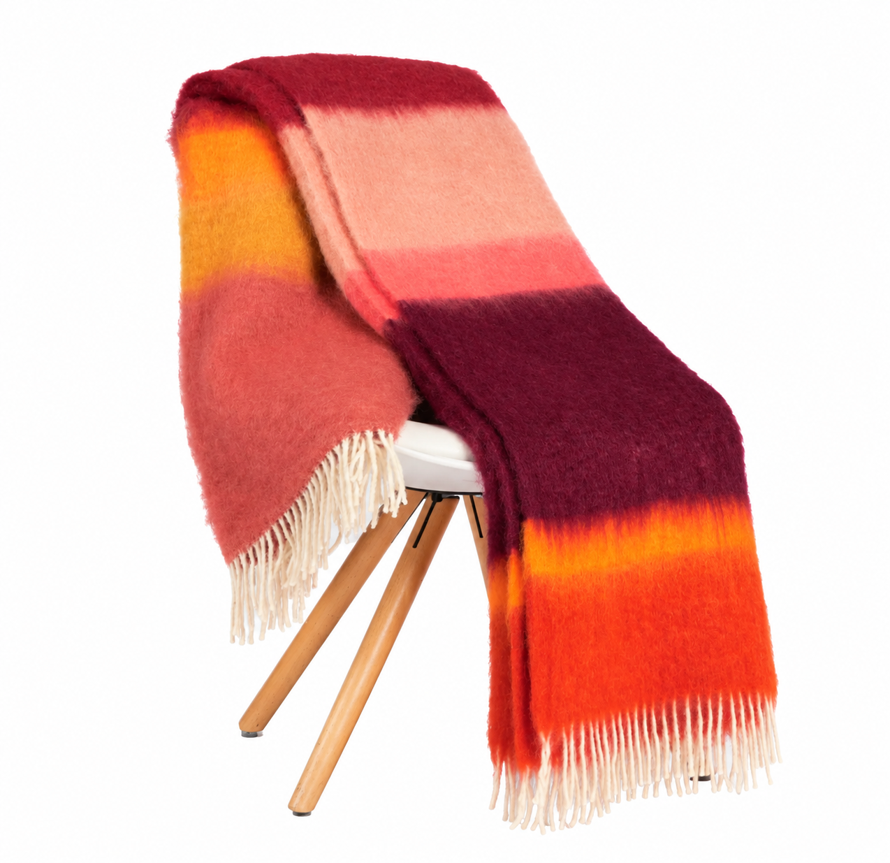 MOHAIR THROW