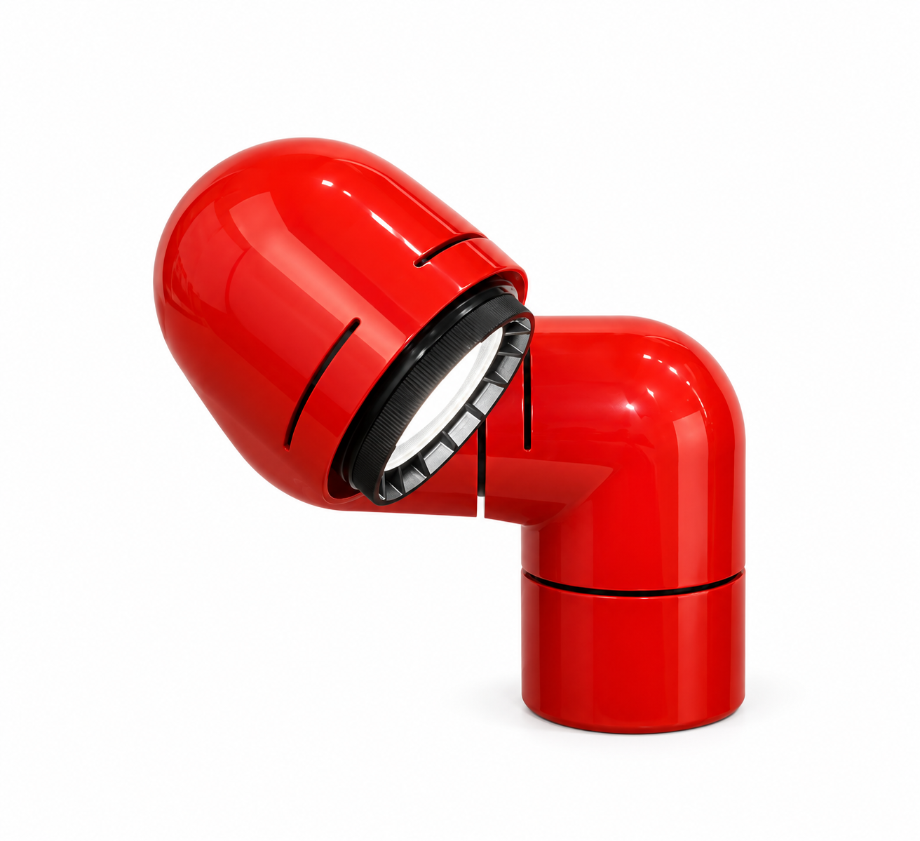 Red Spotlight Table Lamp