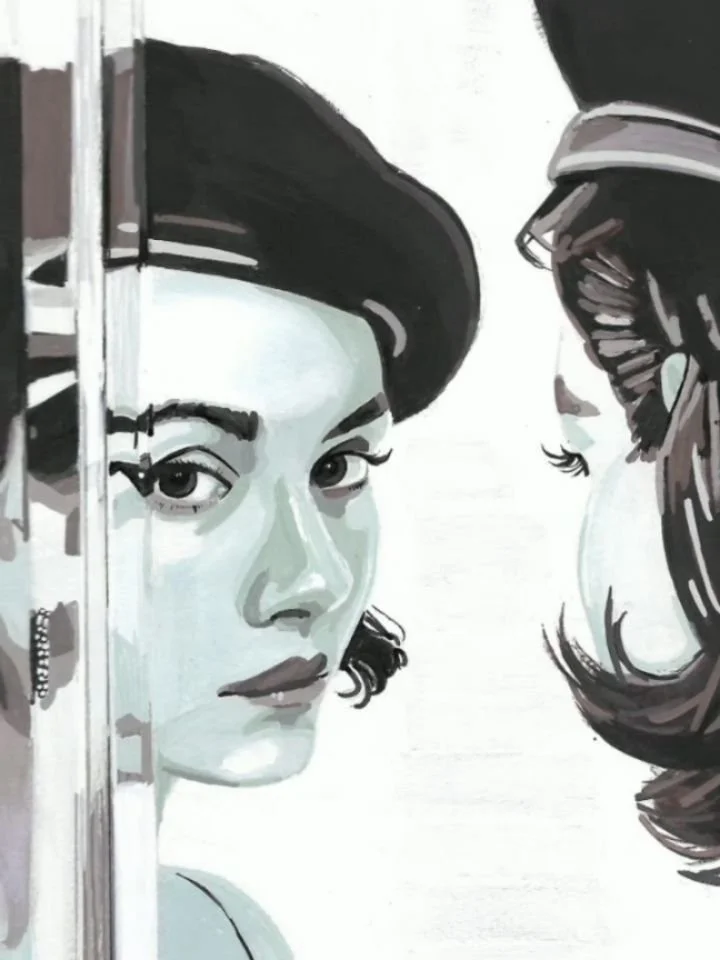 A reflection of muted earth tones, to match the season. 
21x29cm acrylic on watercolour paper. 

#portraits #painting #wallartwork