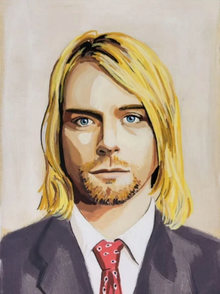 Kurt Cobain. 1967-1994.
1994 Rolling Stone cover shot by @markseliger 

#portrait #art #grunge #painting
