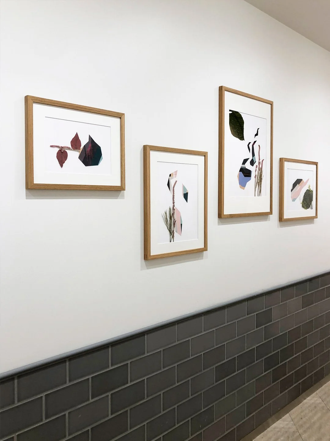 大型商業施設 フレームワーク(オリジナルドライフラワー使用)