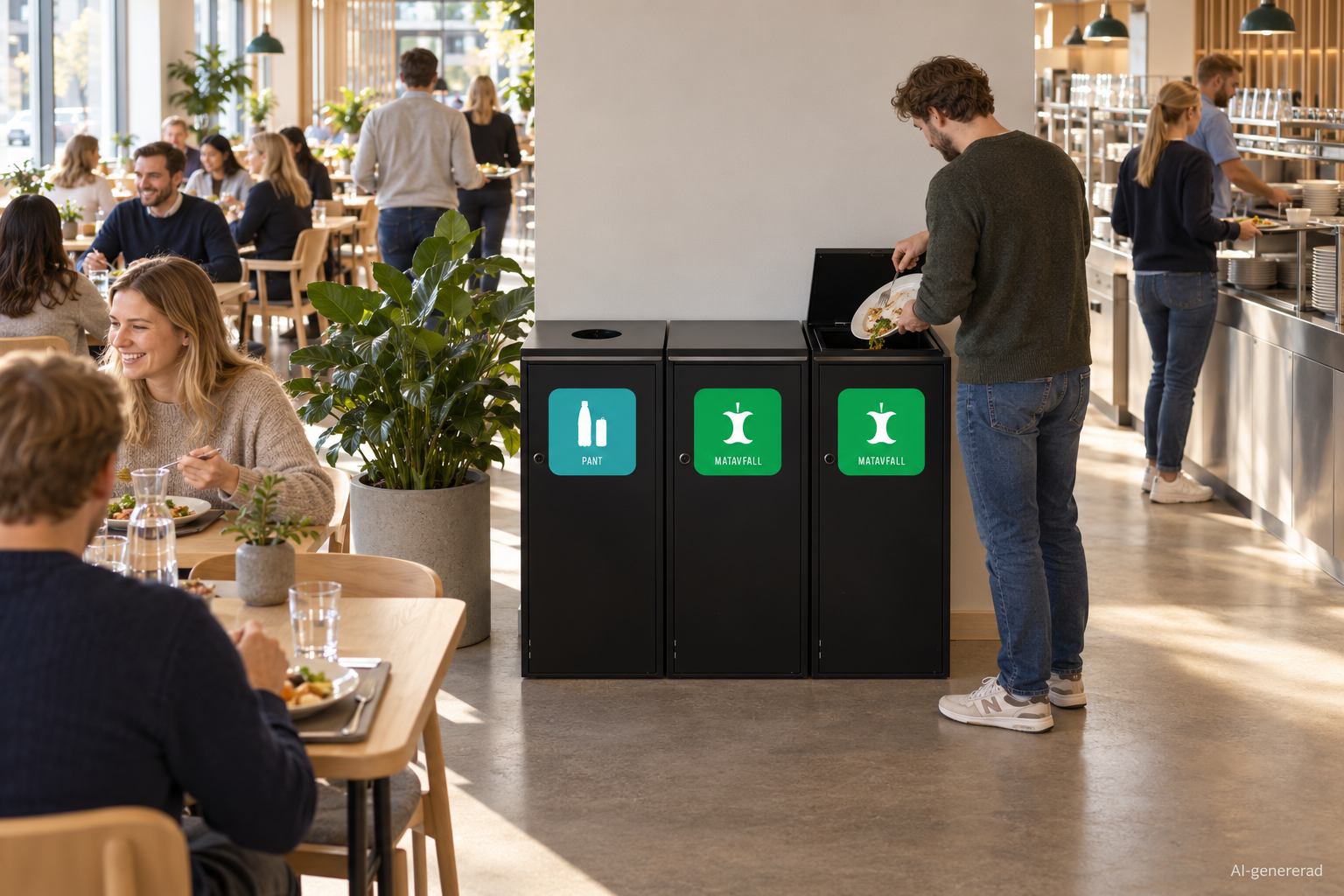 Nordex Longosort med Nordex Matavfallsset