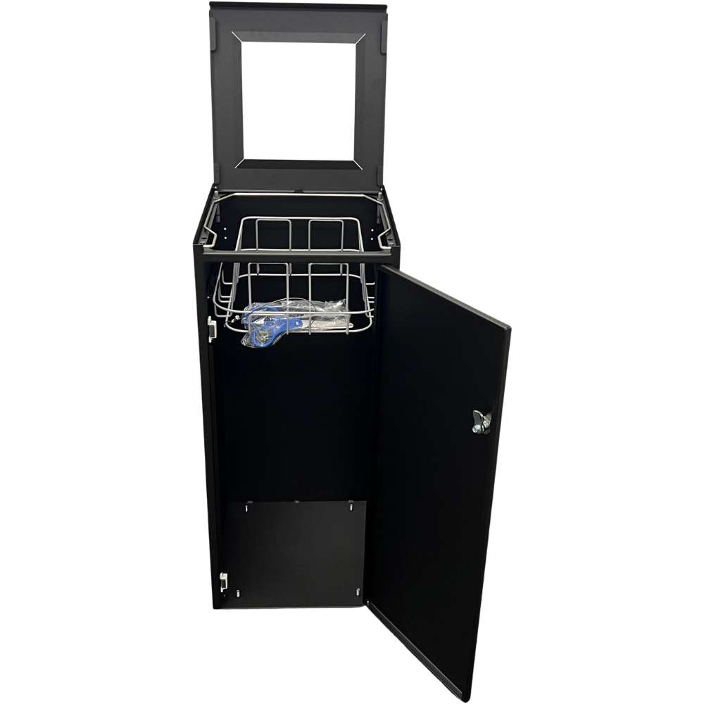 Nordex Longosort Square - open lid & open door