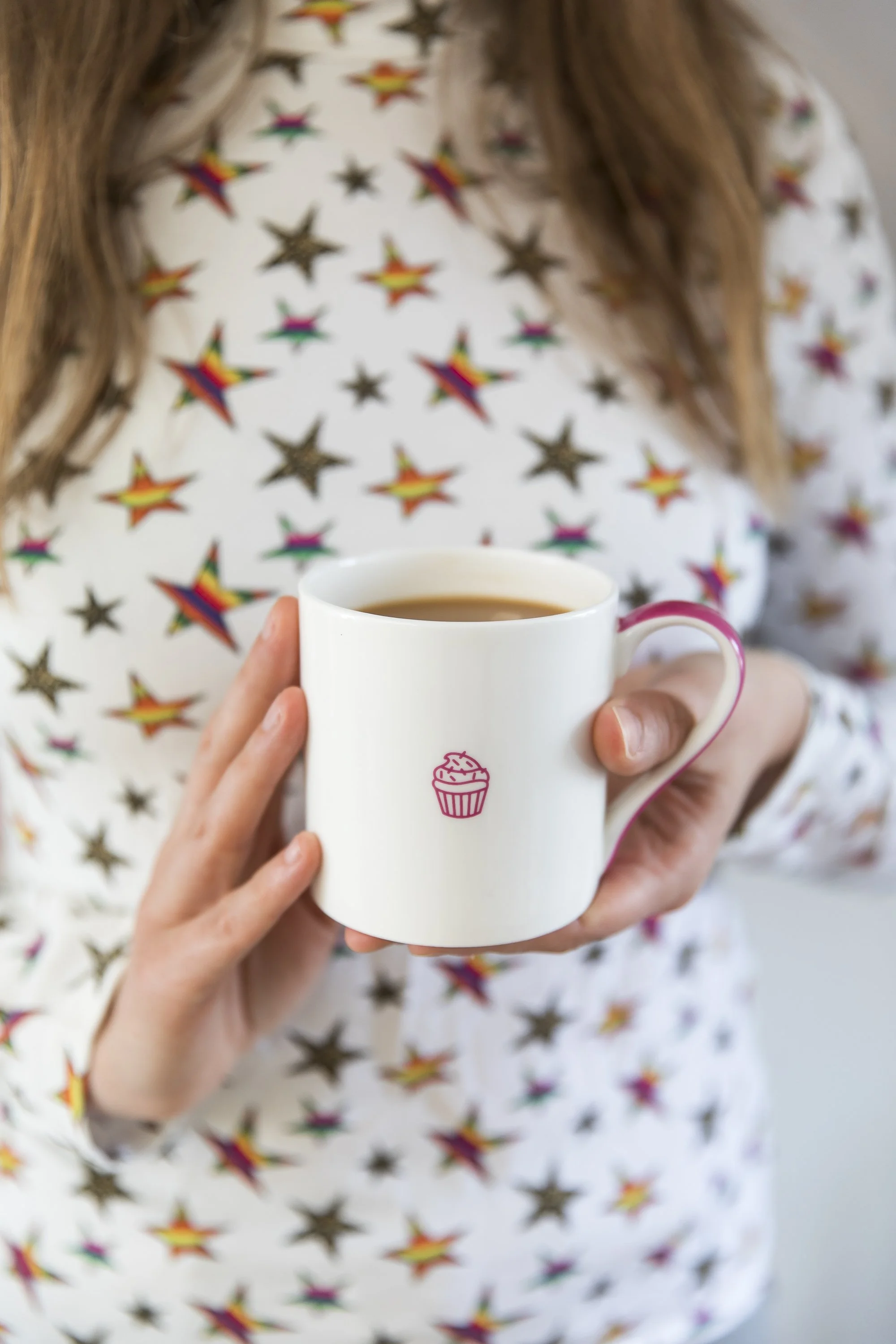 This Calls For Cake Mug Holding Back Cupcake Logo.jpg