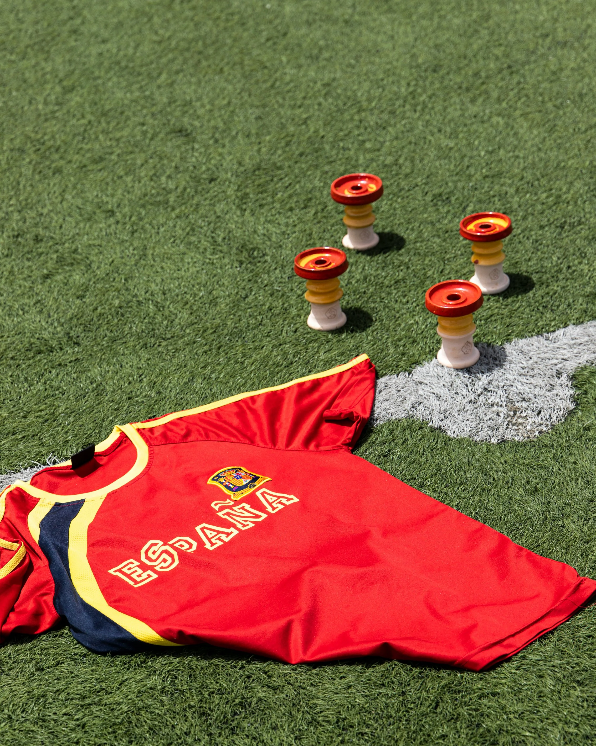 red Espana jersey