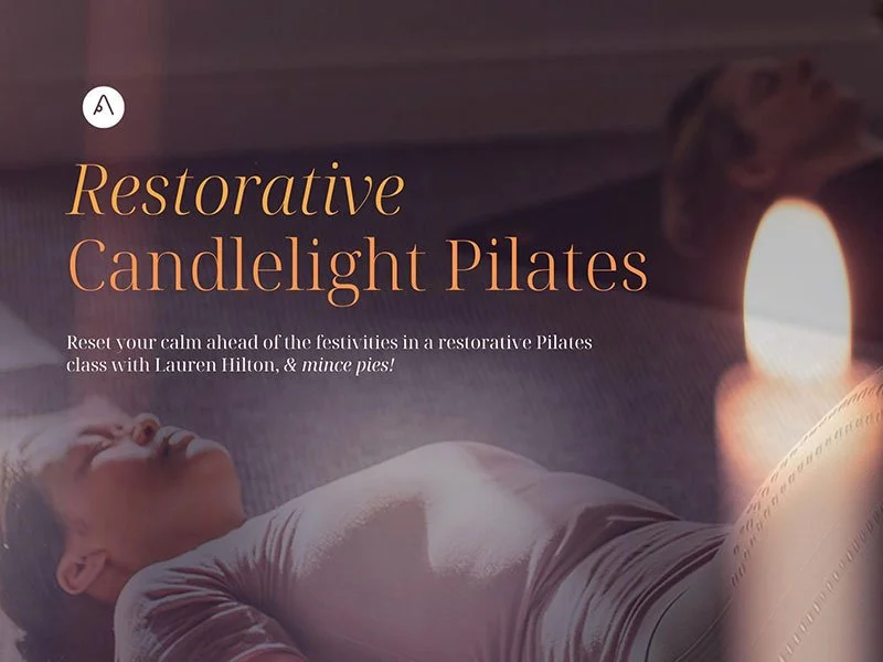 Restorative Candlelight Pilates