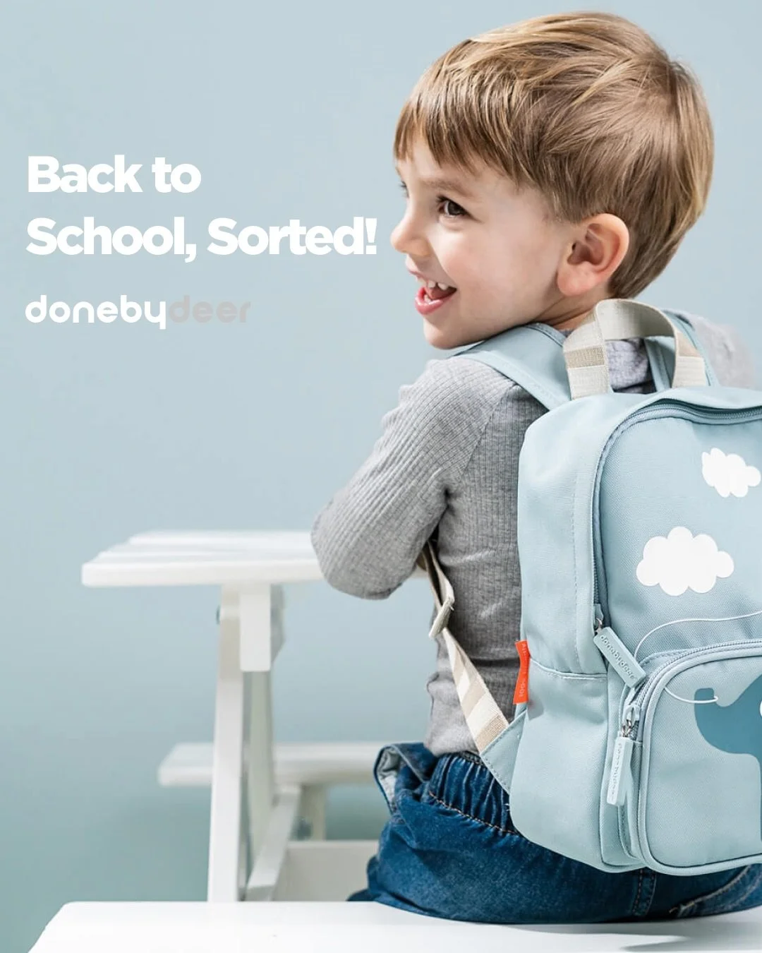 Back to school is coming up fast.
Done by Deer has lunchboxes and school bags sorted, from the Kids Backpack 7.5L to the Metal Bottle 350ml and Insulated Food Jar 300ml, shown here in Playground Green.
The whole range comes in loads of colours and fe