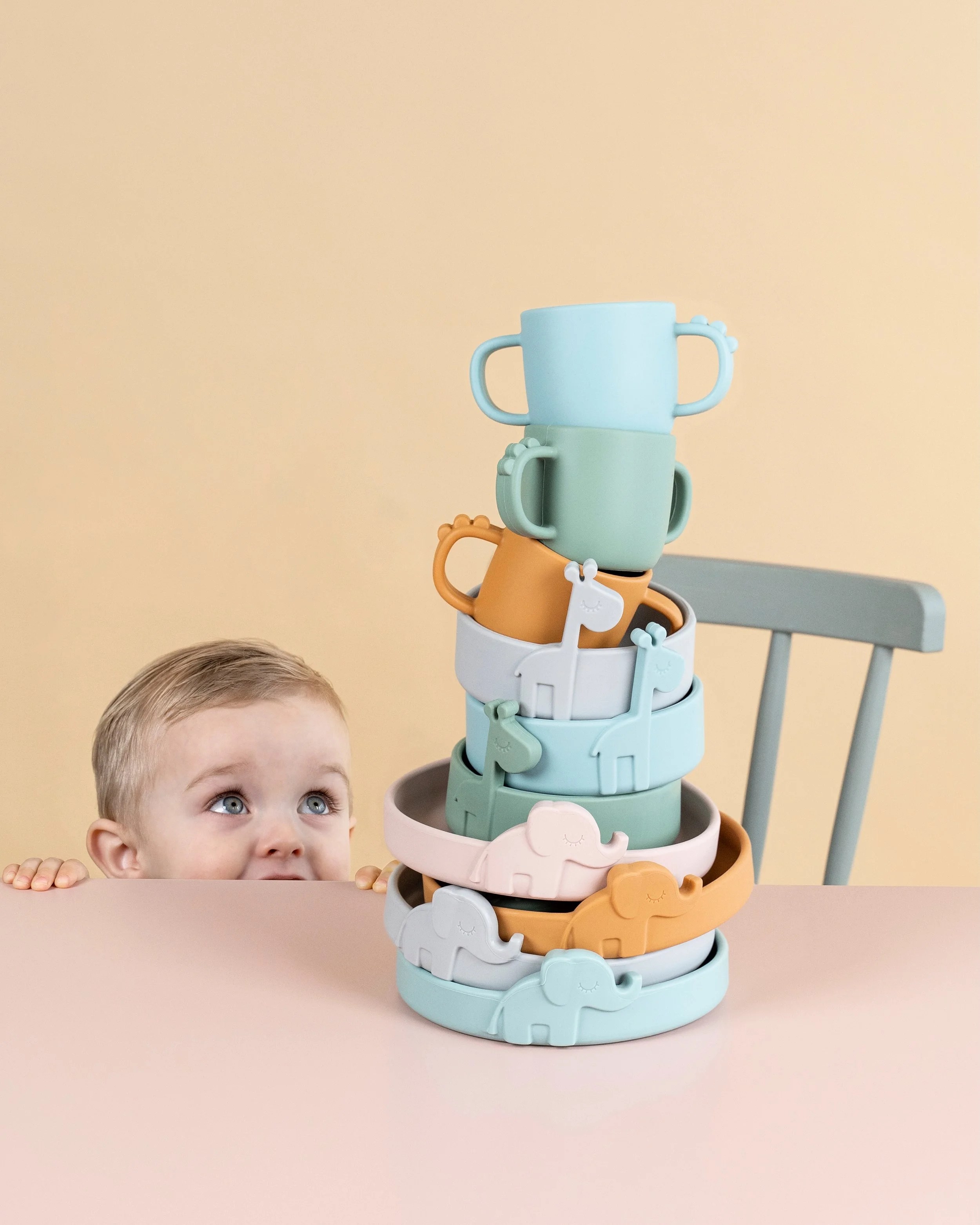 Mealtime made a little more fun. 🩵

Discover our silicone mealtime collection featuring cups, bowls, and plates with everyone&rsquo;s favourite elephant, Elphee. Designed to be practical, durable, and easy for little hands to use&mdash;because every