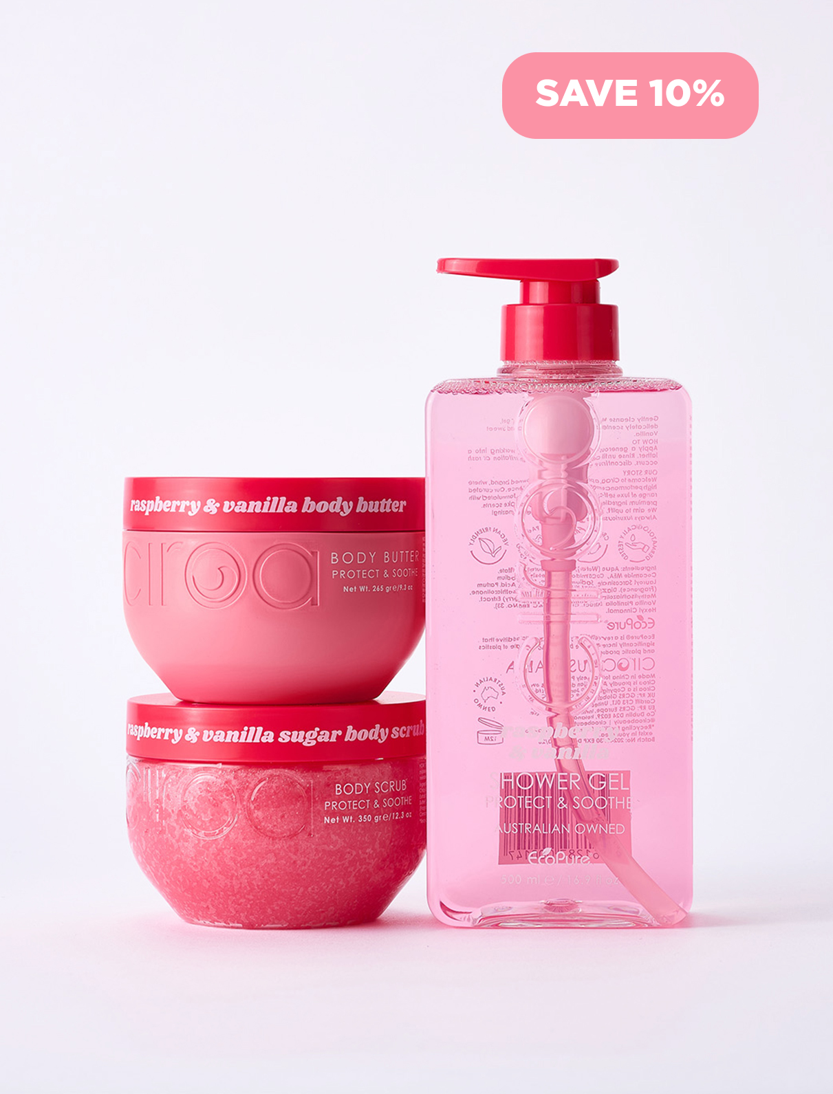 Ciroa Raspberry & Vanilla Bundle