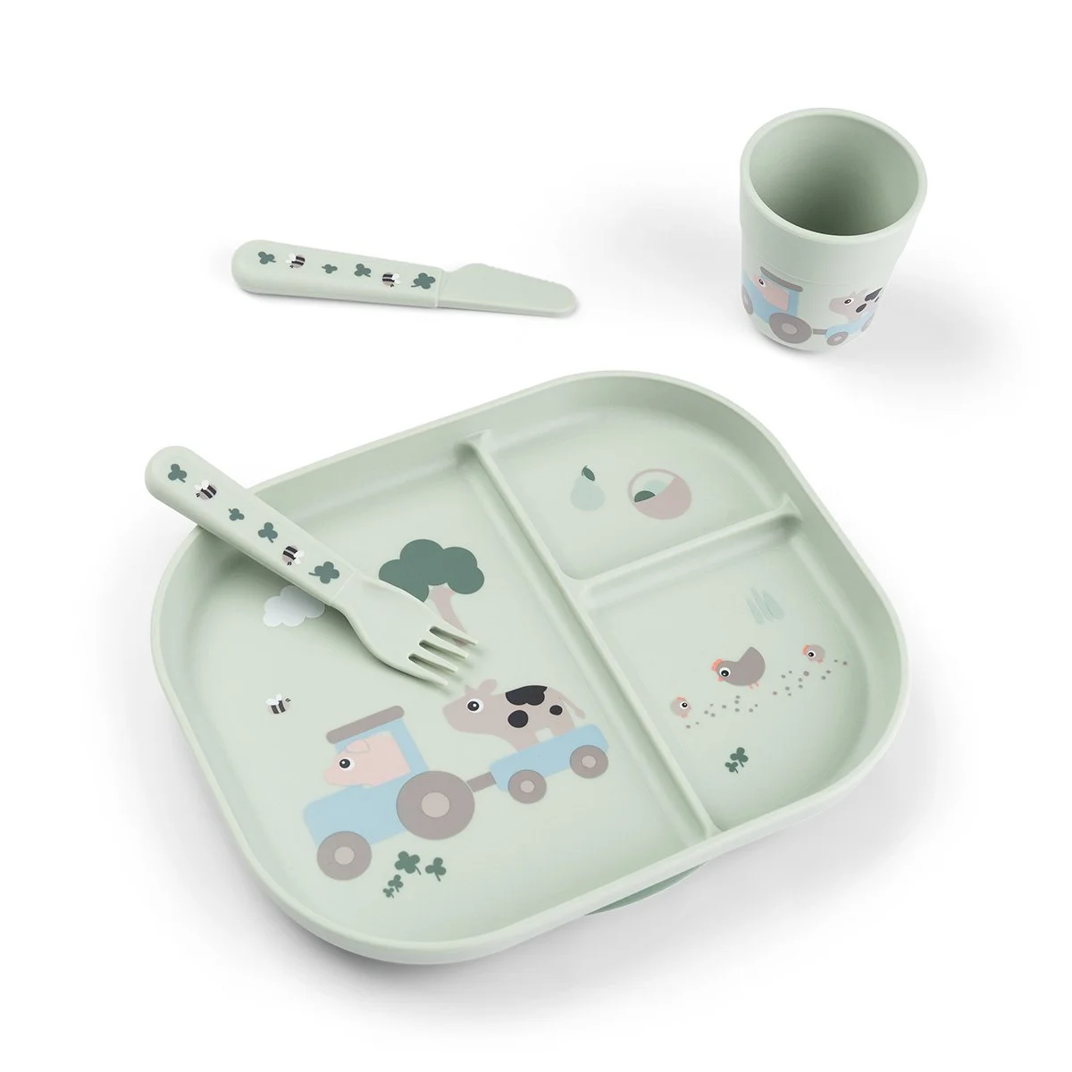 Done by Deer - Foodie dinner set w/suction