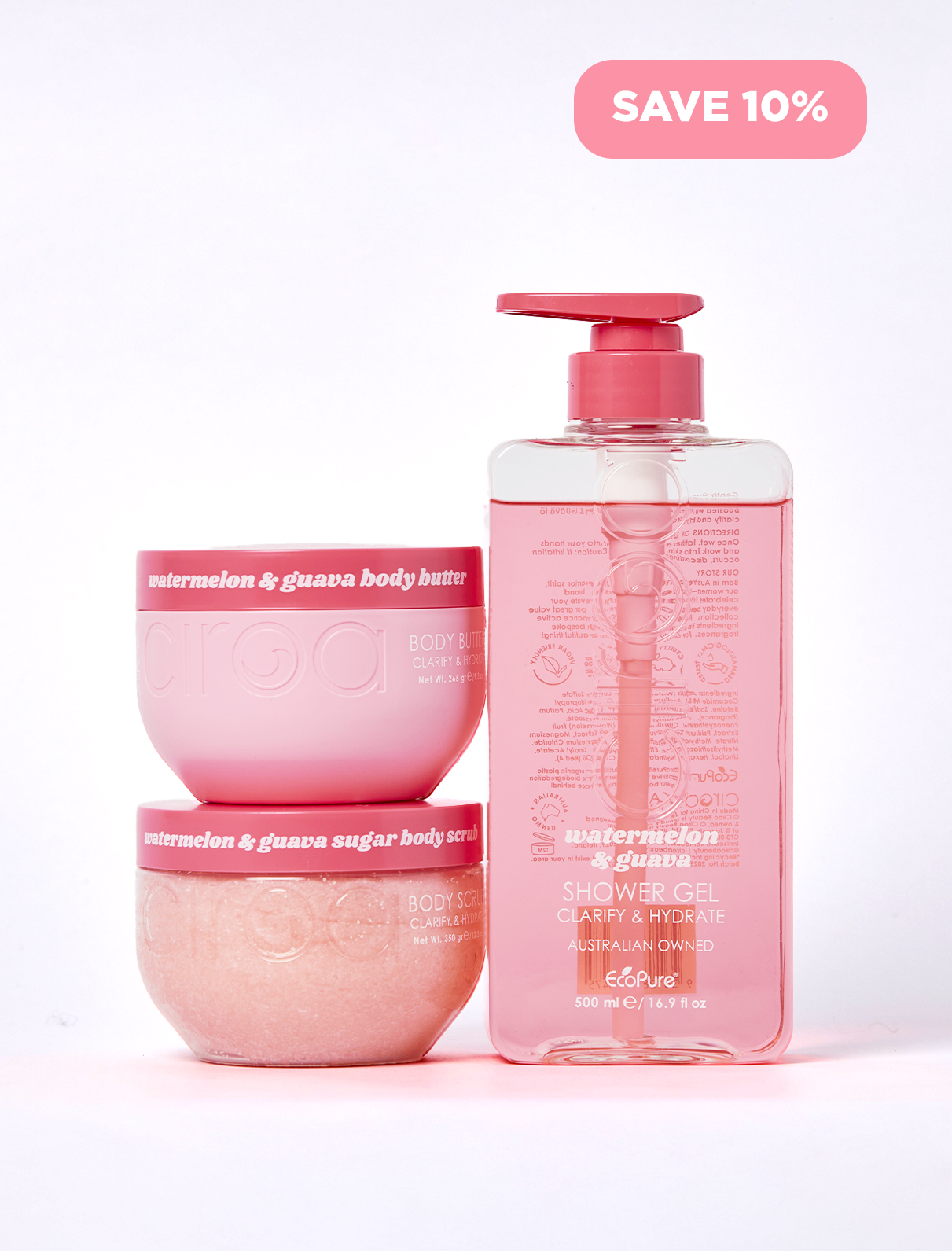 Ciroa Watermelon & Guava Bundle