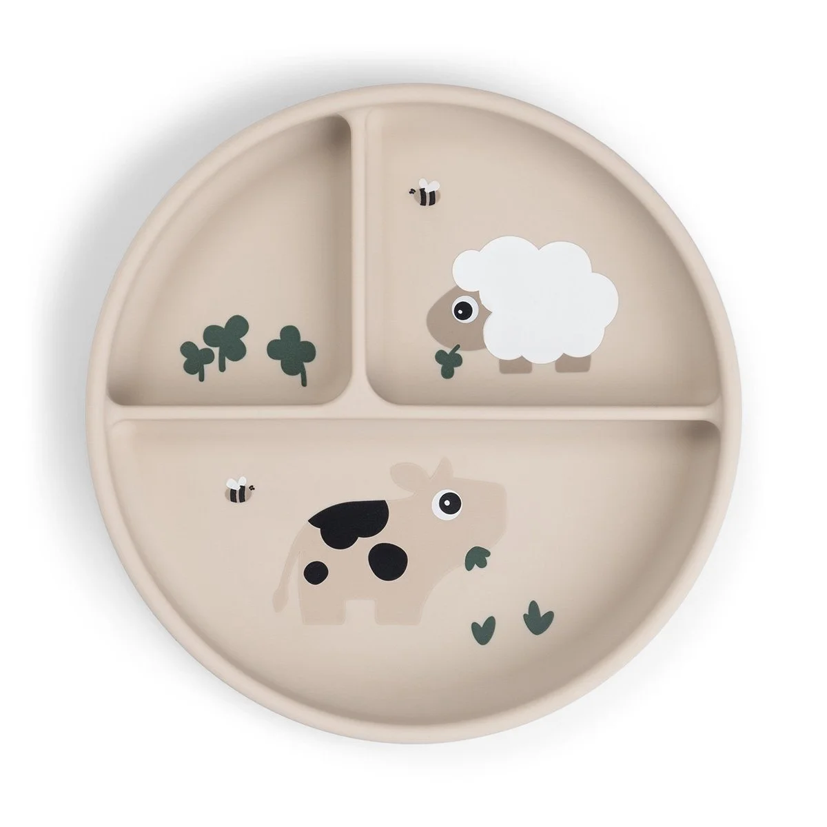 Done by Deer - Stick&Stay compartment plate