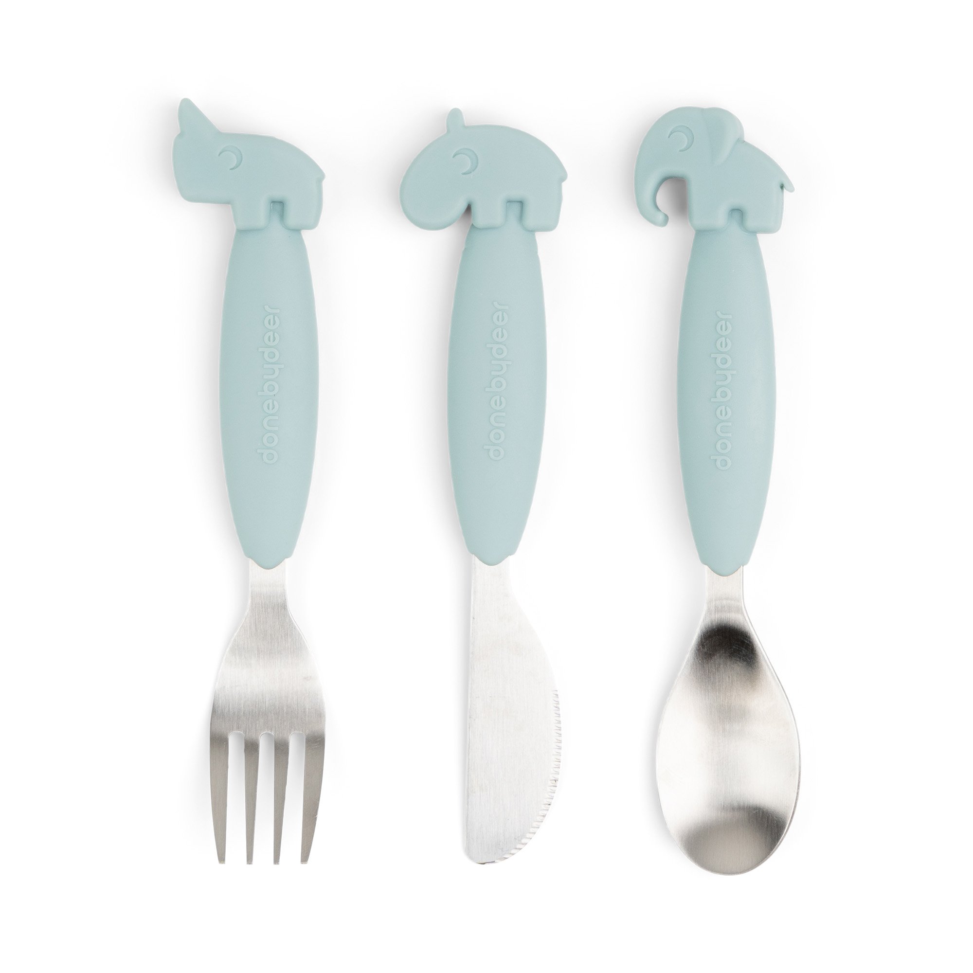 Done by Deer - Easy-grip cutlery set Deer friends