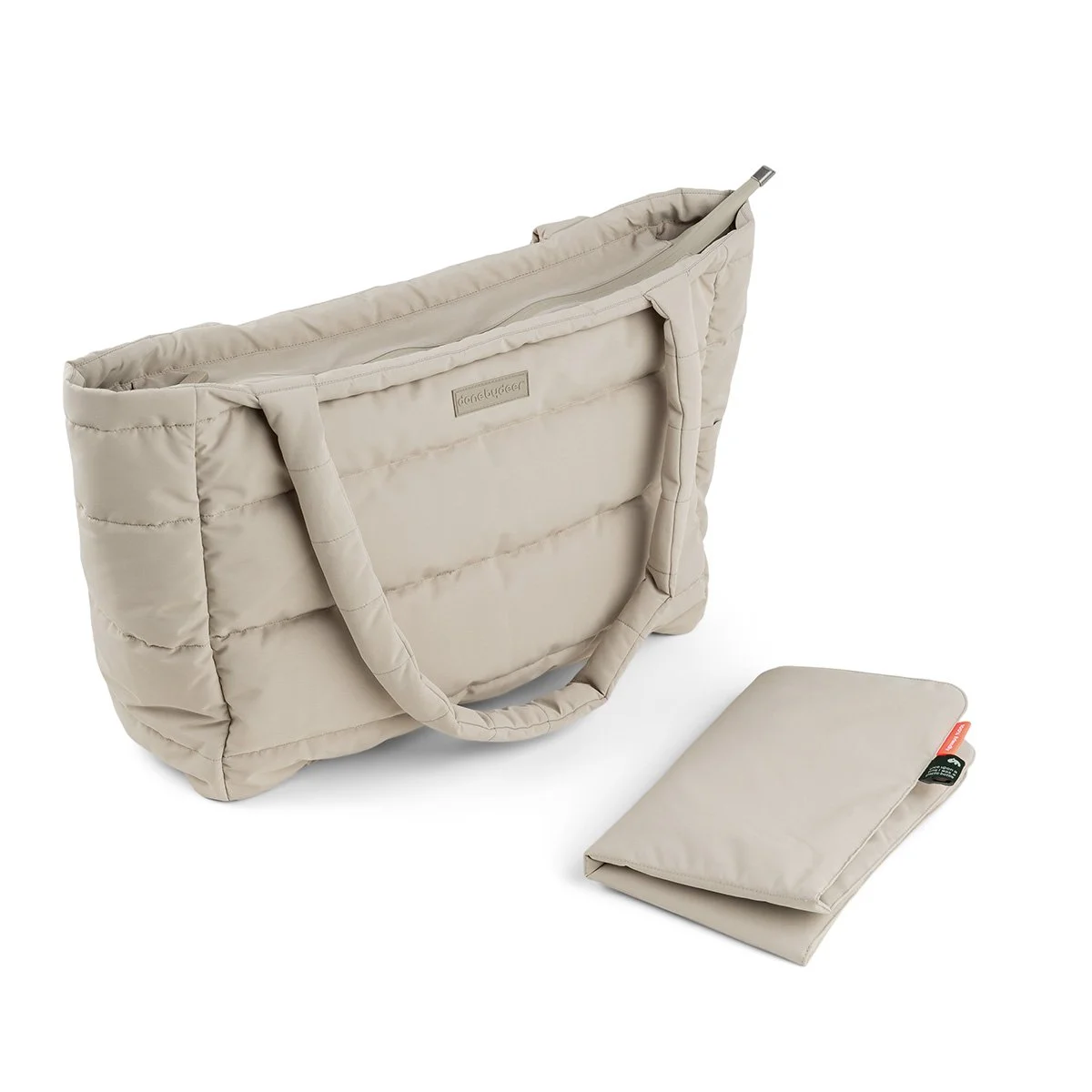 Done by Deer - Quilted changing tote bag