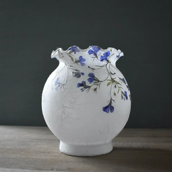 Ruffled Edged Lobelia Lantern