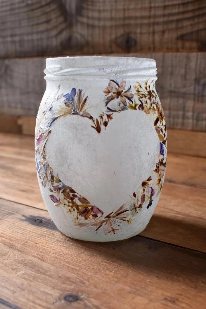 Wild Flower Heart Lantern