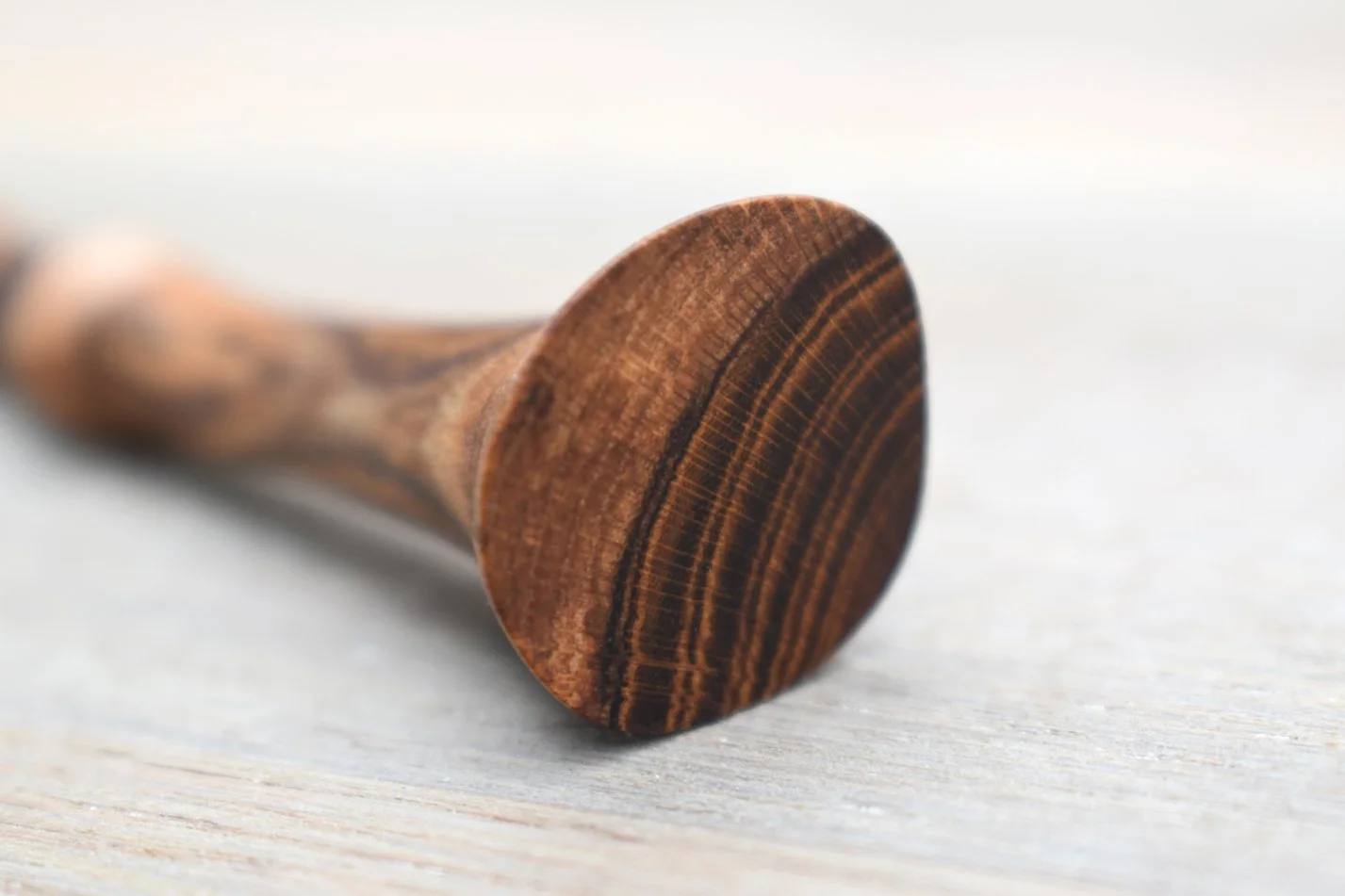 Laburnum, Beech, Walnut and Purpleheart Wood Hair Pin