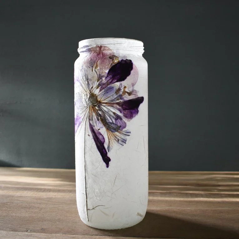 Violet Bloom Lantern