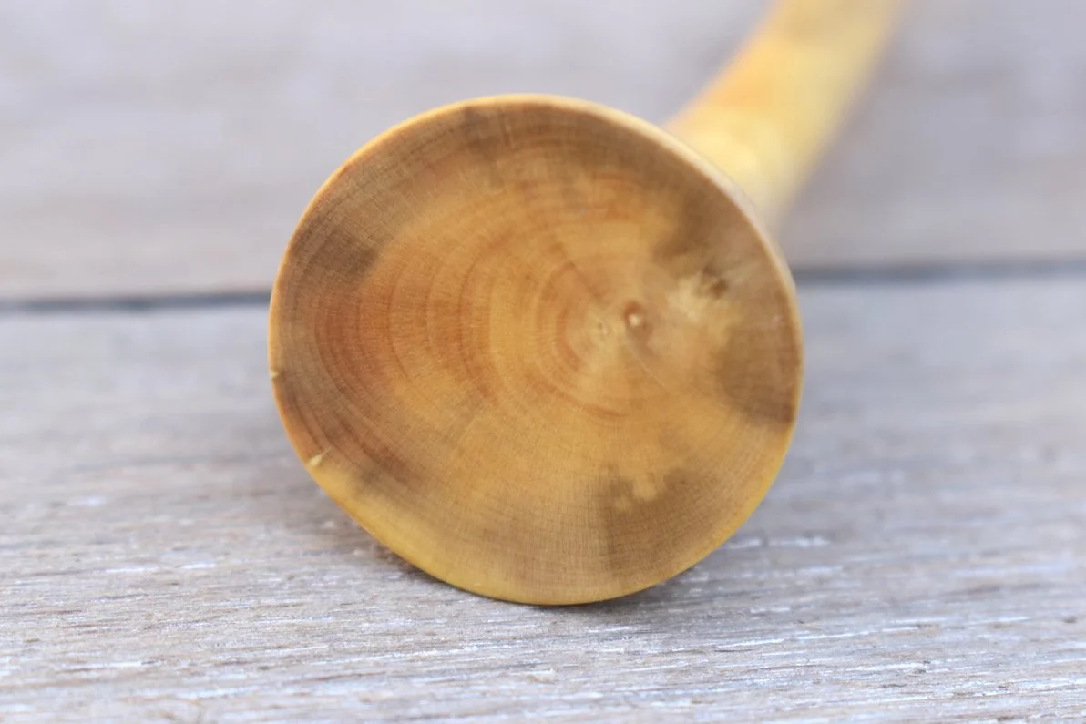 Box Wood Hair Pin