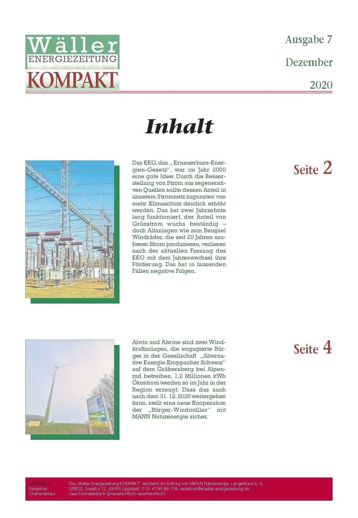 Wäller KOMPAKT - Ausgabe 7