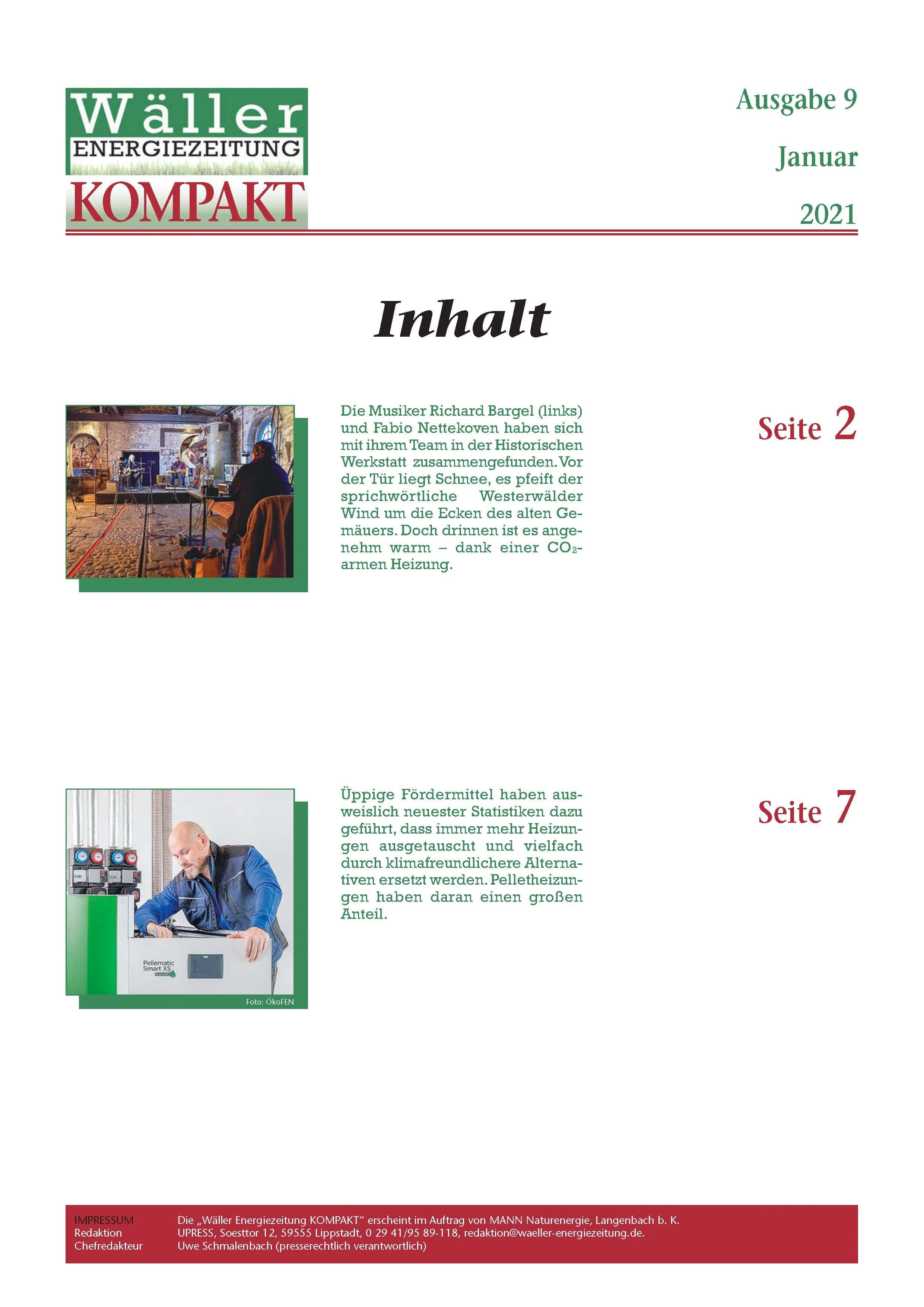 Wäller KOMPAKT - Ausgabe 9