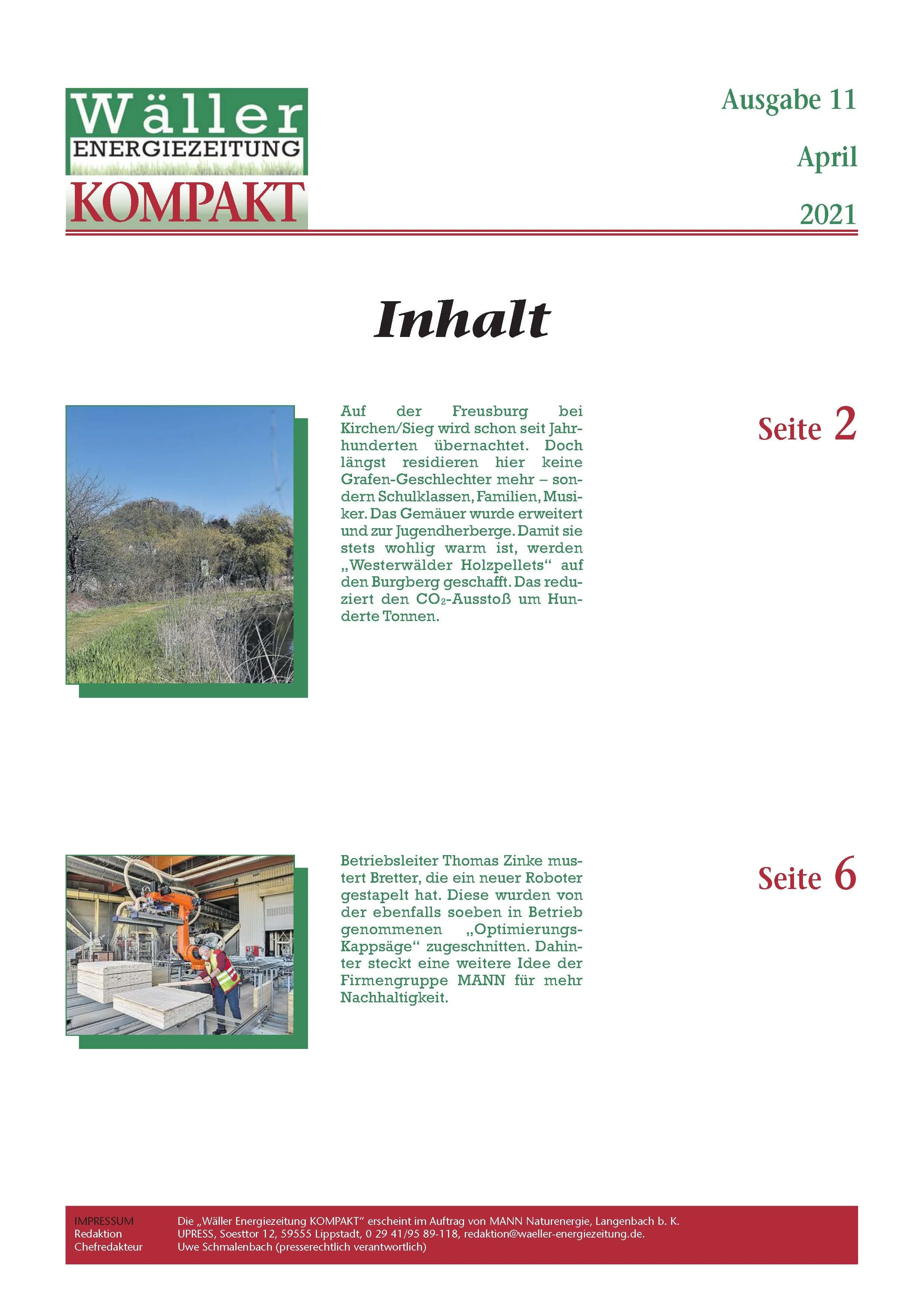 Wäller KOMPAKT - Ausgabe 11