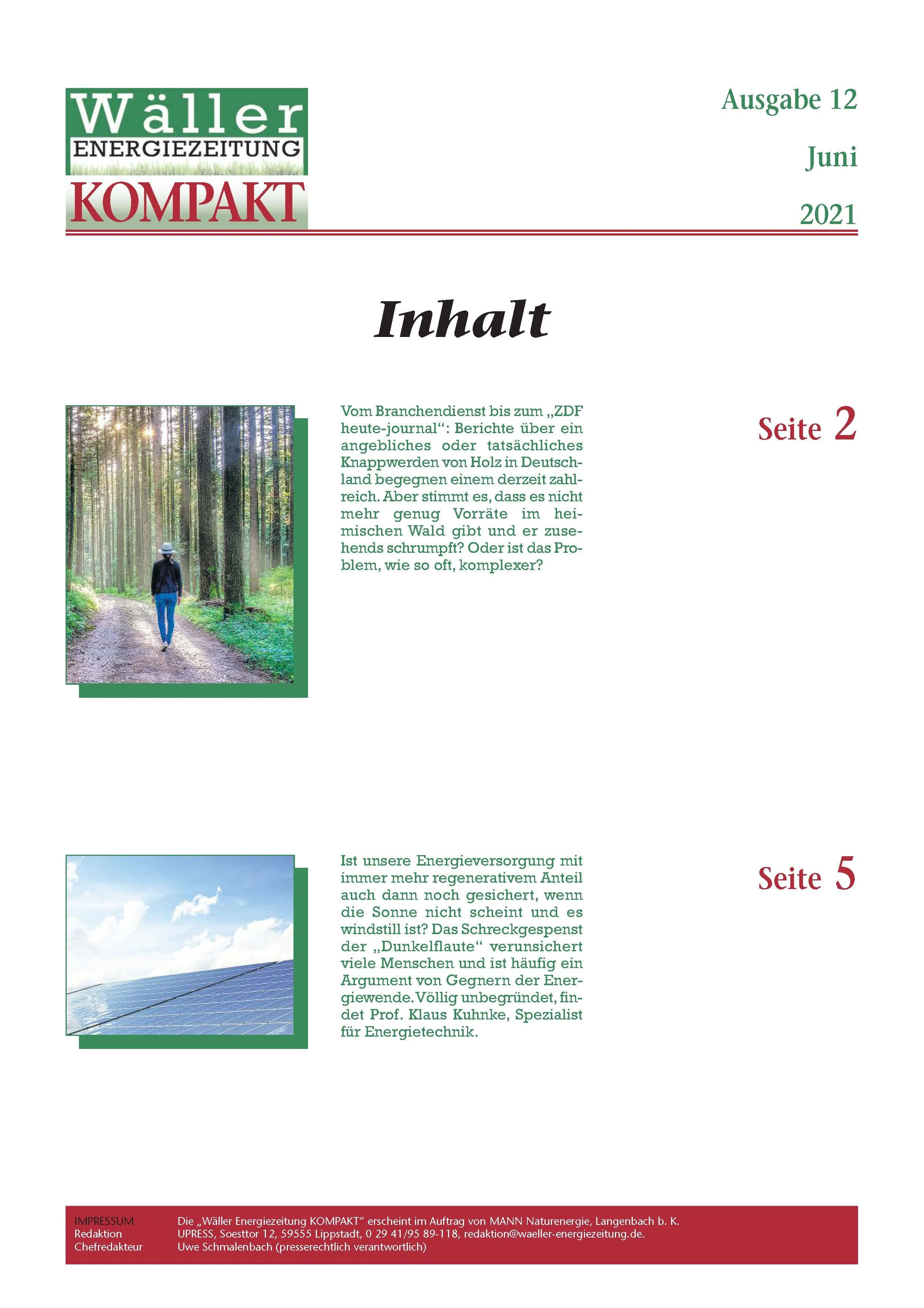 Wäller KOMPAKT - Ausgabe 12