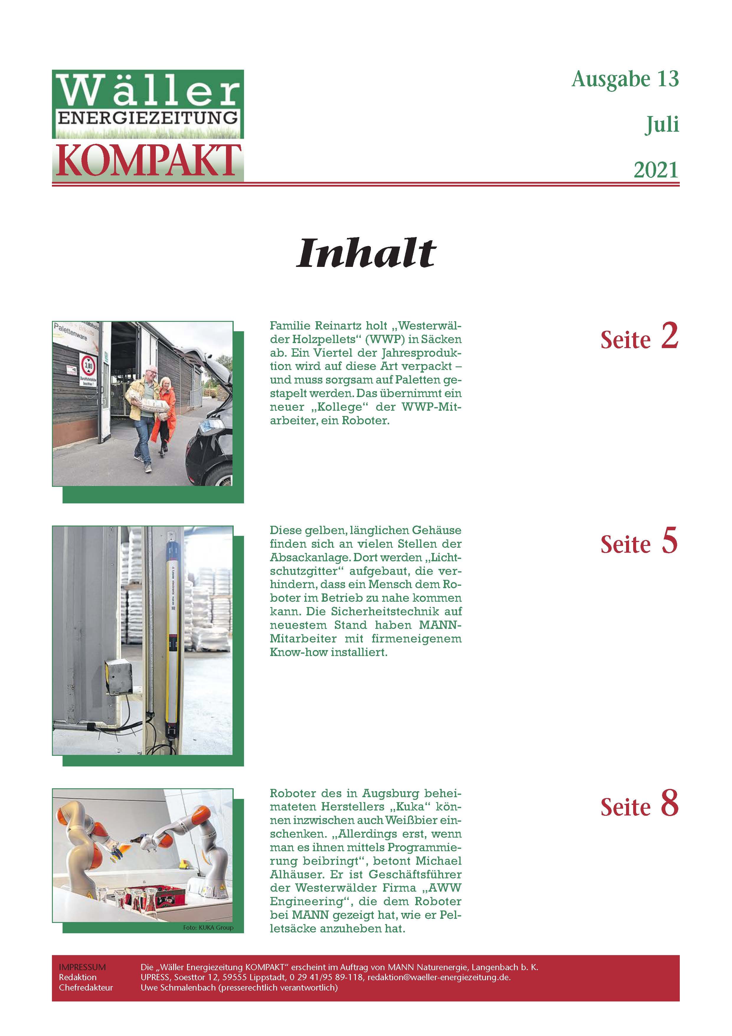 Wäller KOMPAKT - Ausgabe 13