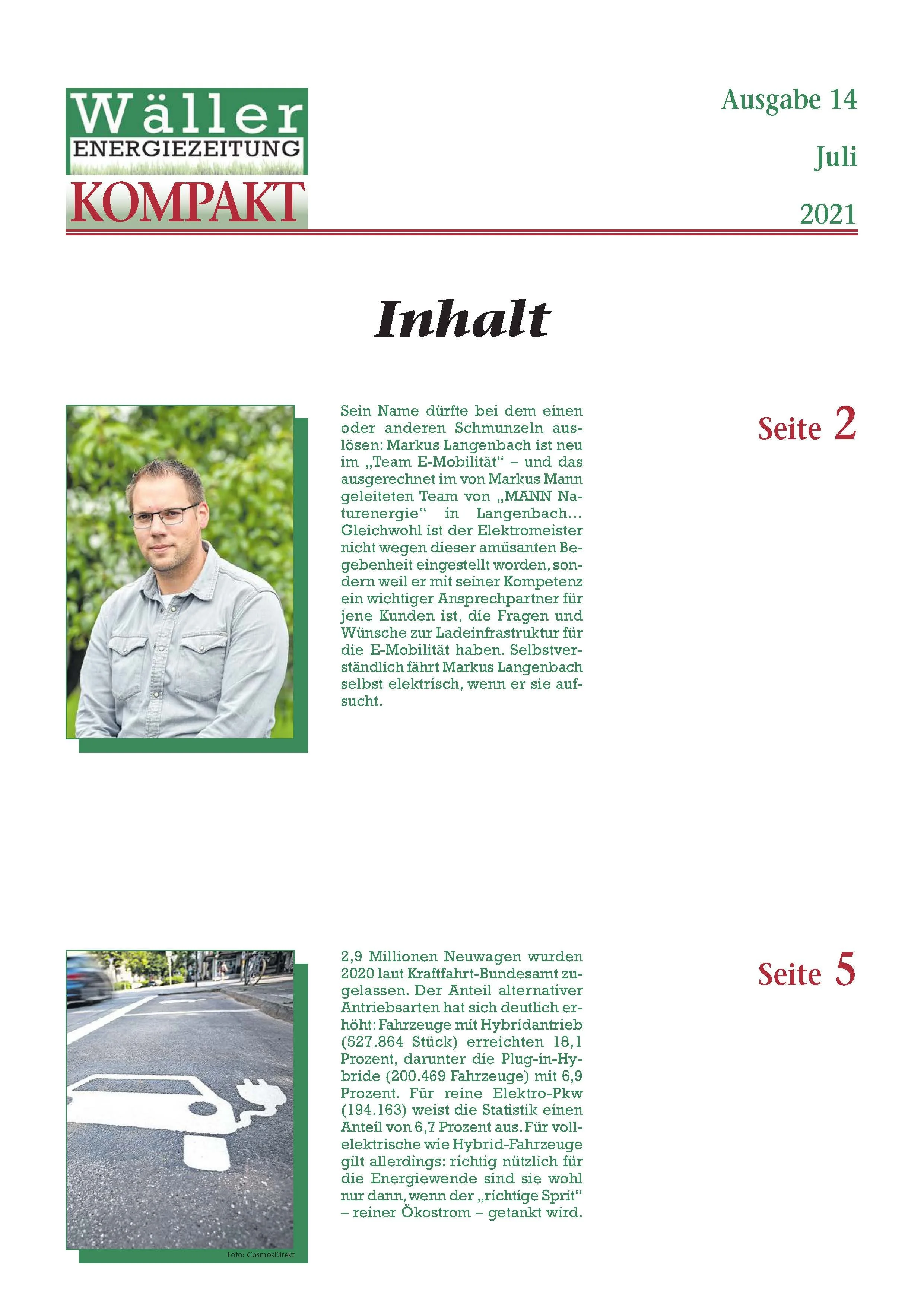Wäller KOMPAKT - Ausgabe 14
