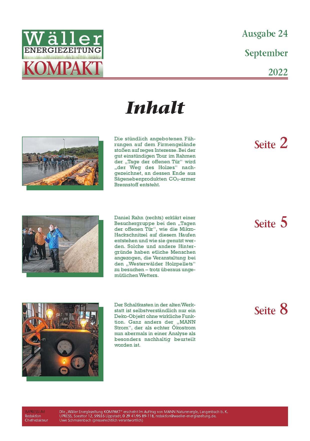 Wäller KOMPAKT - Ausgabe 24