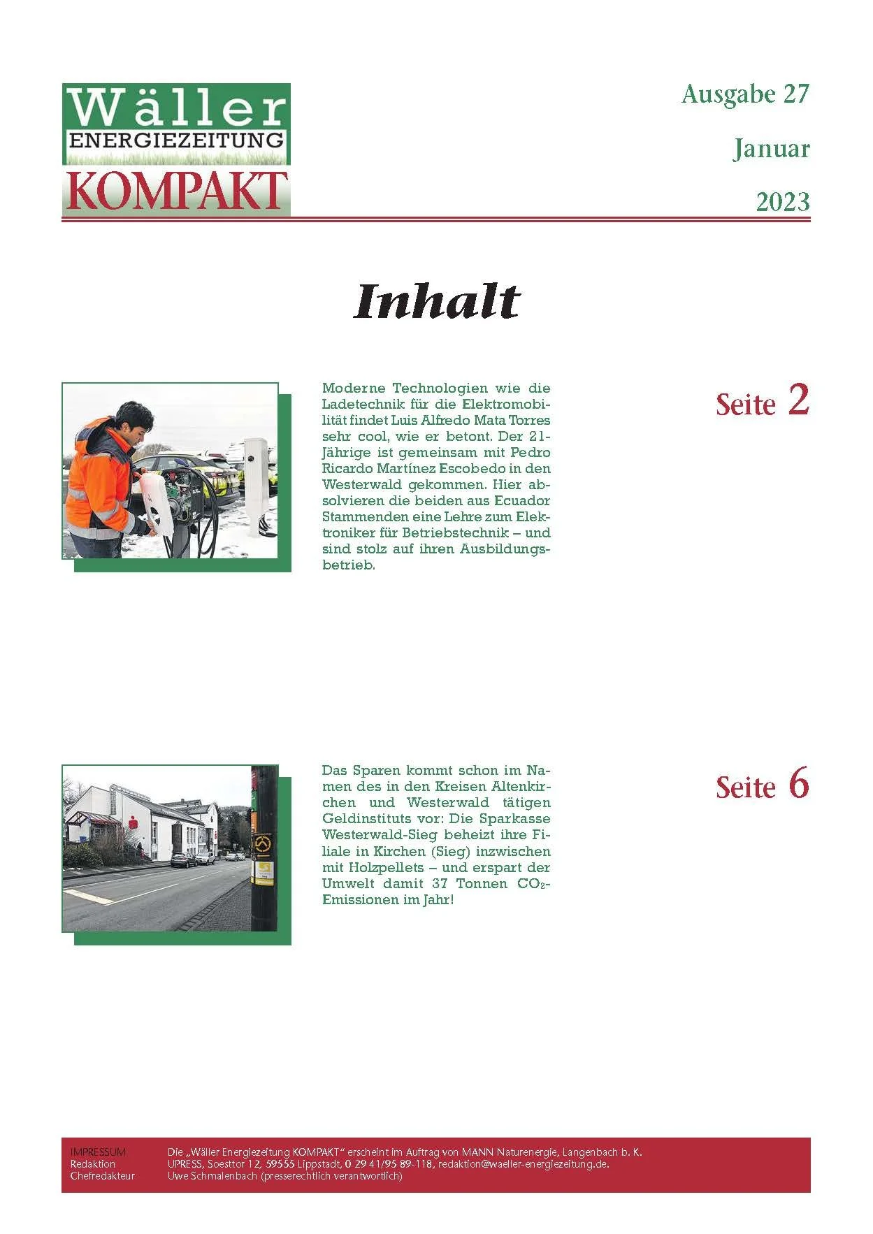 Wäller KOMPAKT - Ausgabe 27