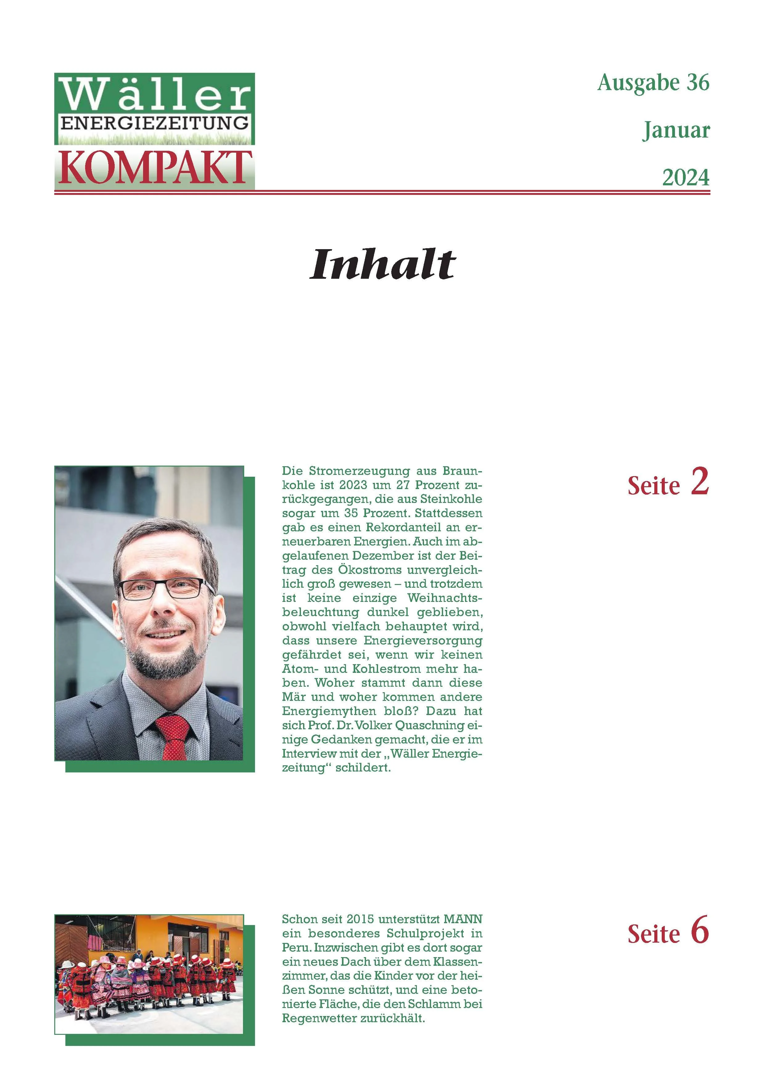 Wäller KOMPAKT - Ausgabe 36